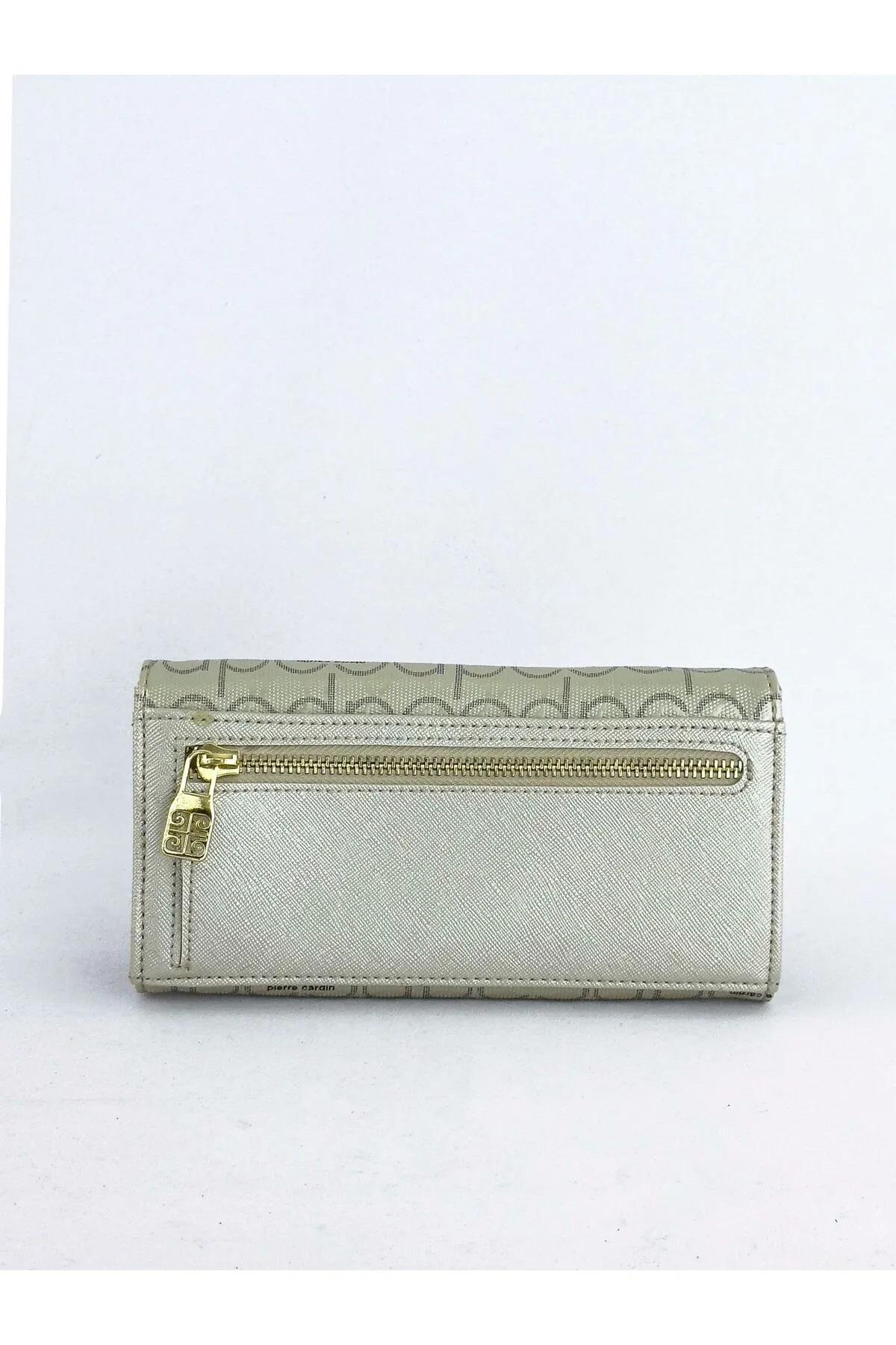 Pierre Cardin Altın Kadın 19x10x2 cm Portföy 06PC24Y603-PMN A