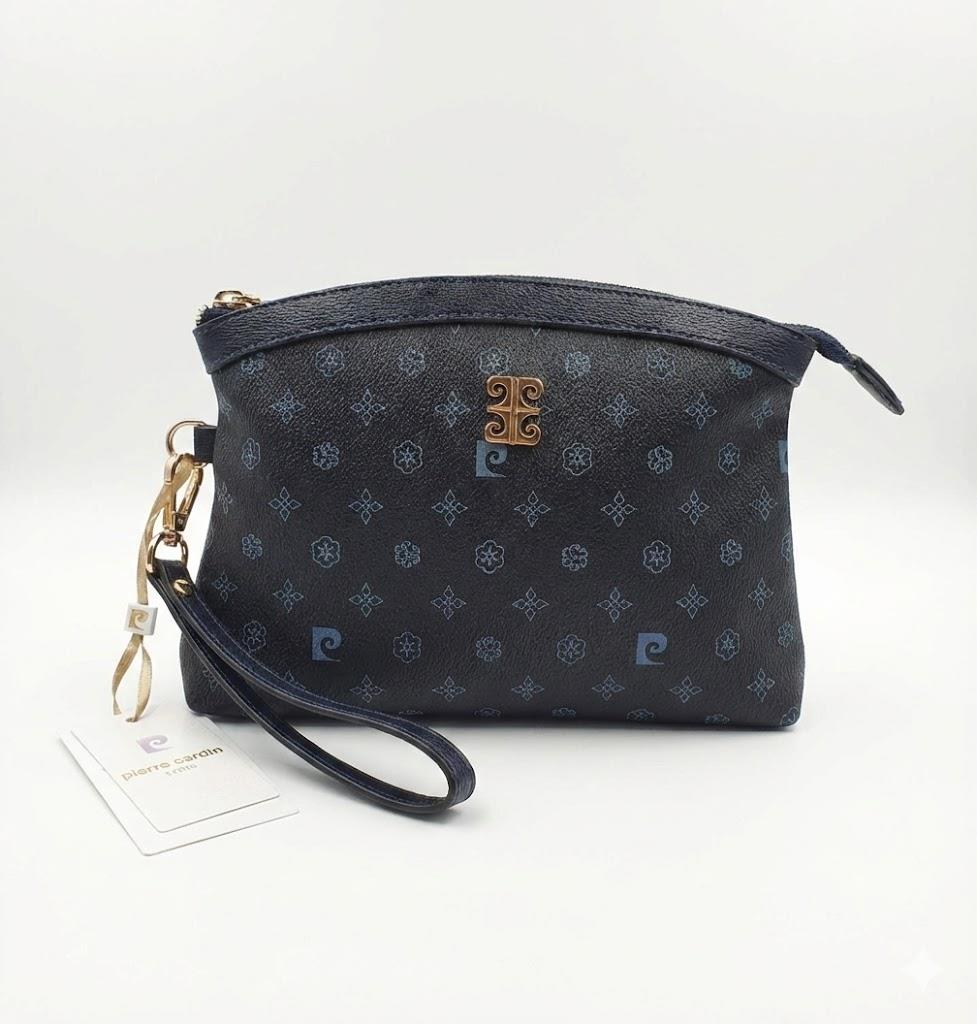 Pierre Cardin Fermuarlı Kadın Portföy Çanta Lacivert 05PO22Y1547