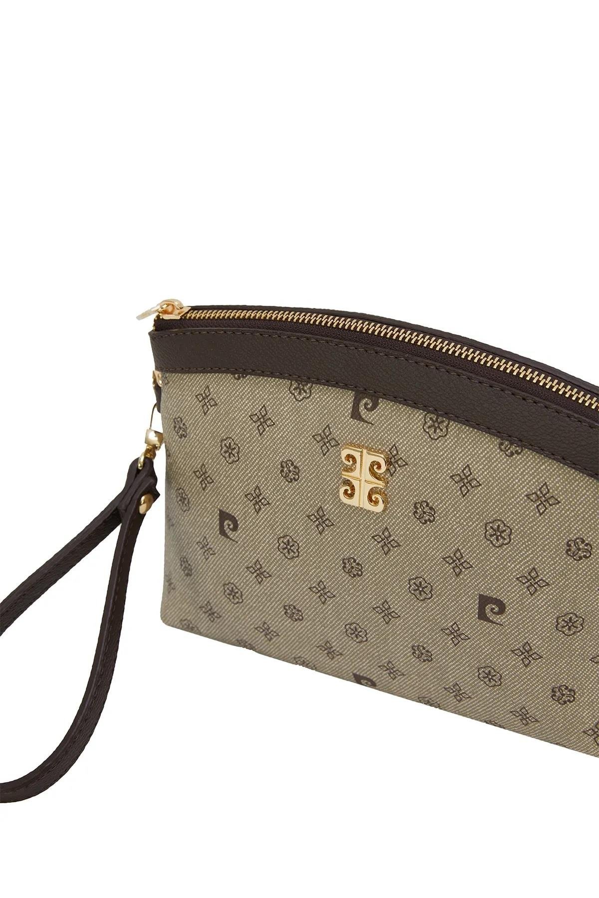 Pierre Cardin Fermuarlı Kadın Portföy Çanta Vizon 05PO22Y1547