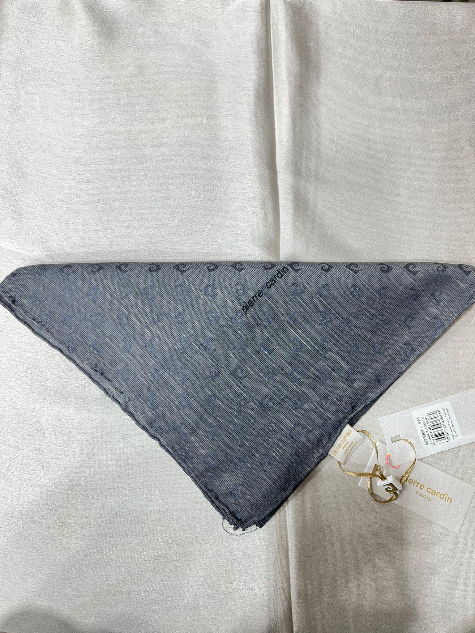 Pierre Cardin Logolu İpek Koton Jakar Eşarp 8933984 - 974