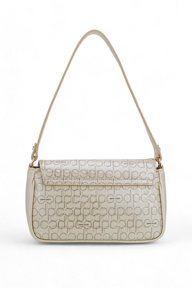 Pierre Cardin Monogram Dore Kadın Omuz Çantası Altın 05PC24Y509-PMN A
