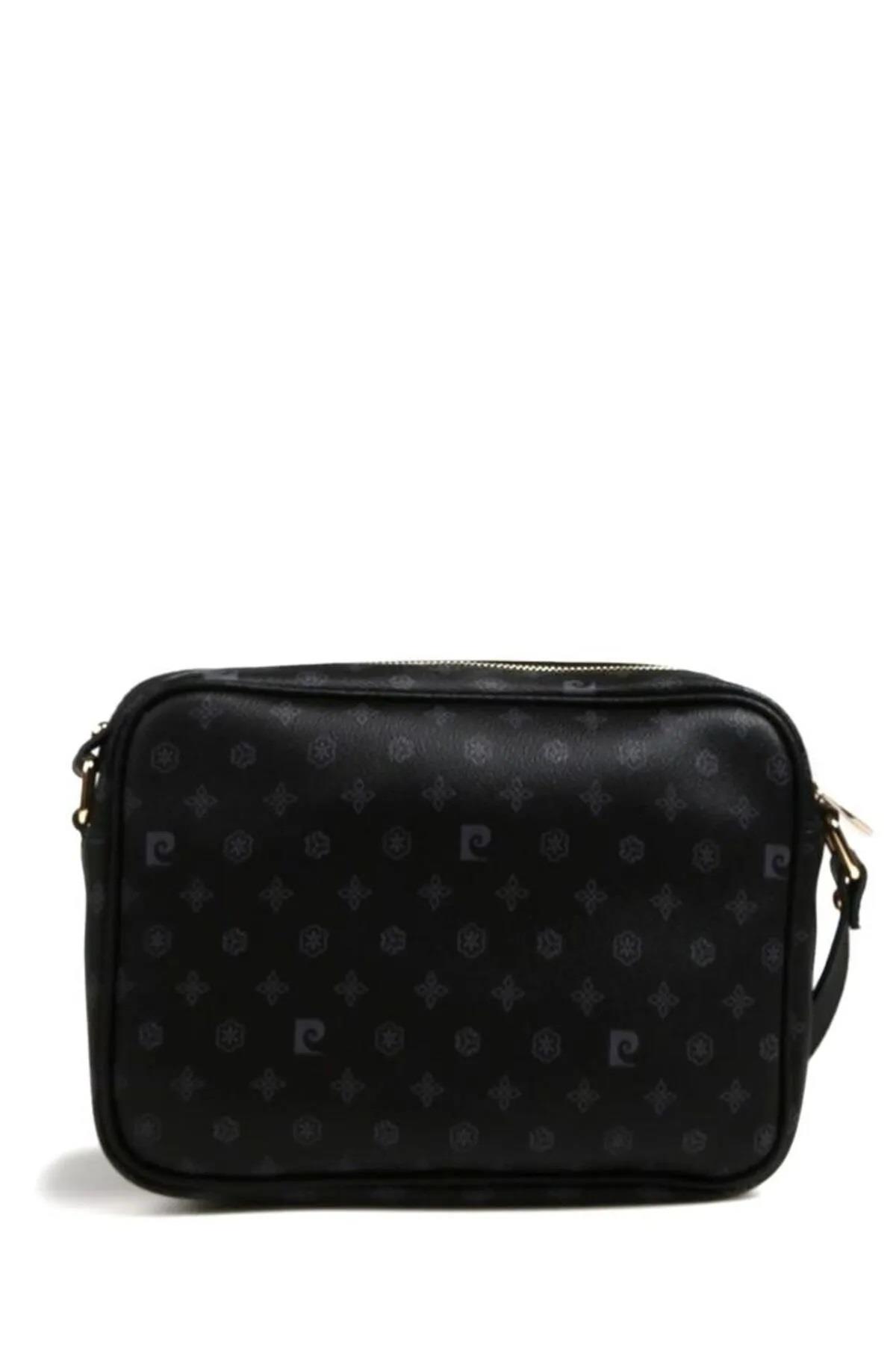 Pierre Cardin Monogram Siyah Kadın Çapraz Askılı Çanta 05PC23K101-MN S