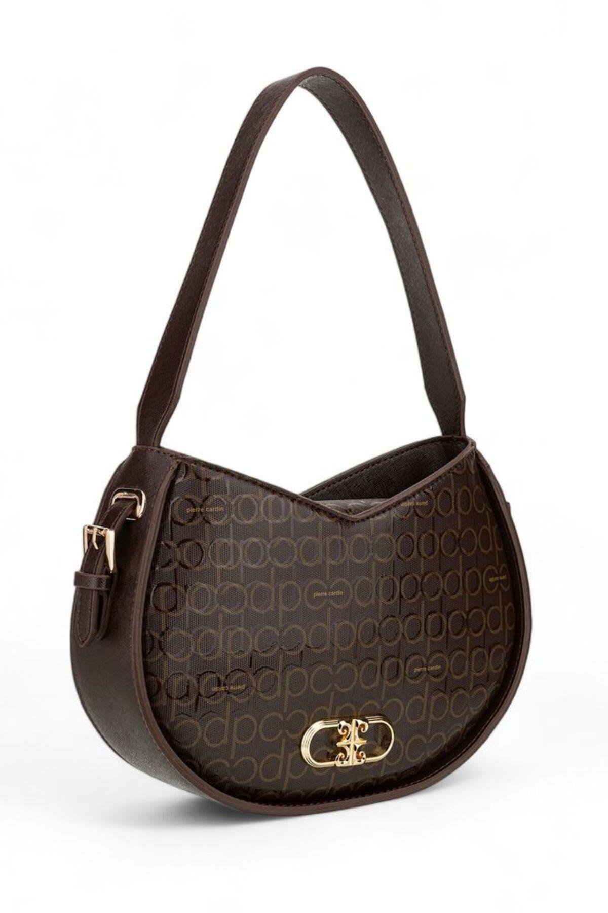 Pierre Cardin Monogram Siyah Kadın Omuz Çantası 05PC24Y536-PMN KH