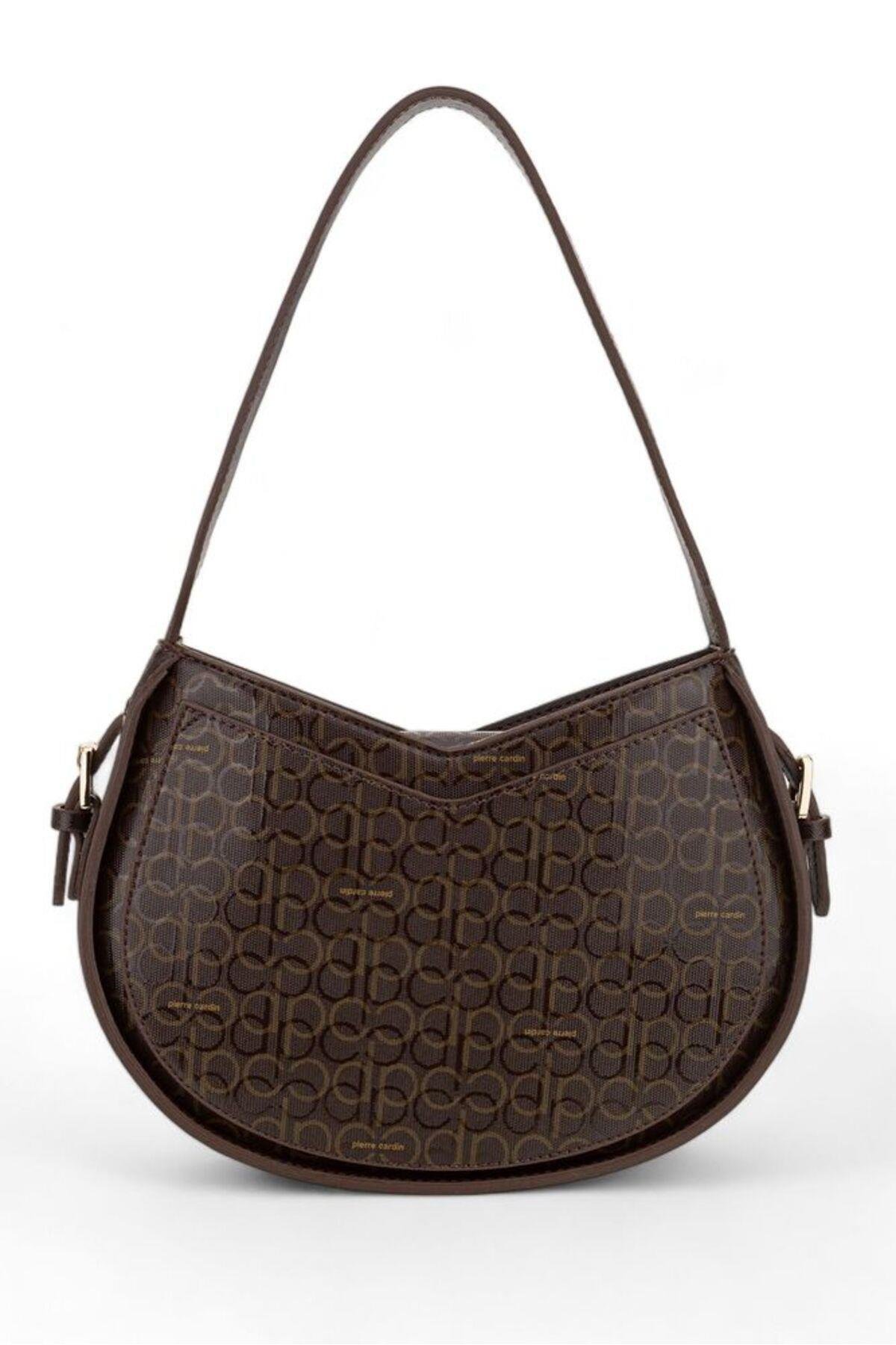 Pierre Cardin Monogram Siyah Kadın Omuz Çantası 05PC24Y536-PMN KH