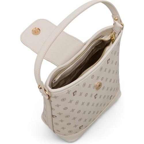 Pierre Cardin Monogram Vanilya Kadın Omuz Çantası 05PC24Y528-MN VN