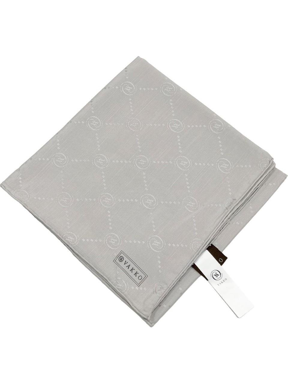 Vakko Pamuk İpek Eşarp Hologram Gri