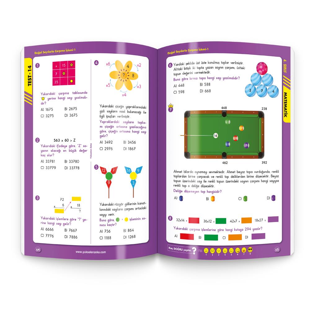 4. Sınıf Matematik Soru Bankası