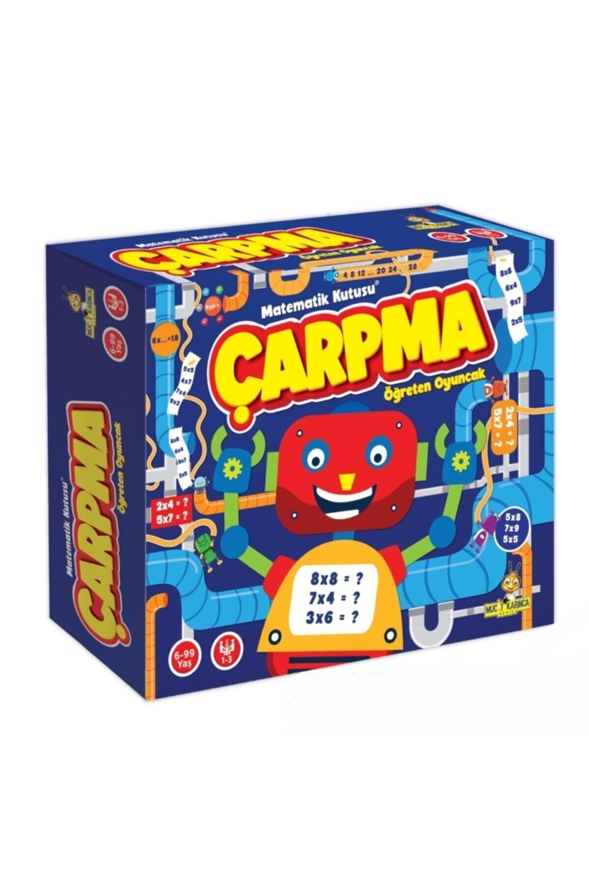 Çarpma Öğreten Oyuncak+ Çarpım Tablosu Öğreten Kitap