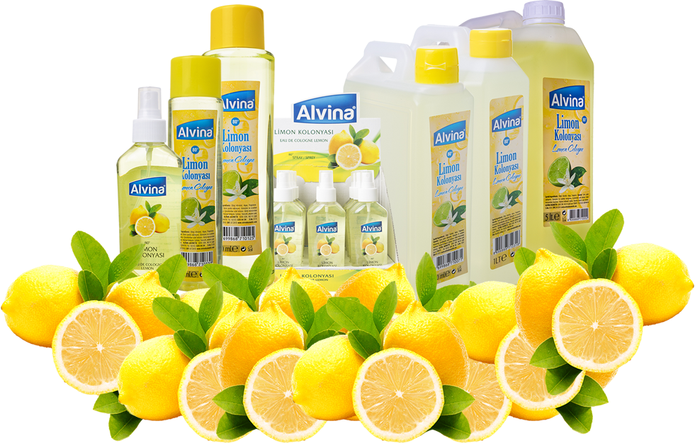 Alvina Limon Kolonyası 80 C 400 ml Şişe