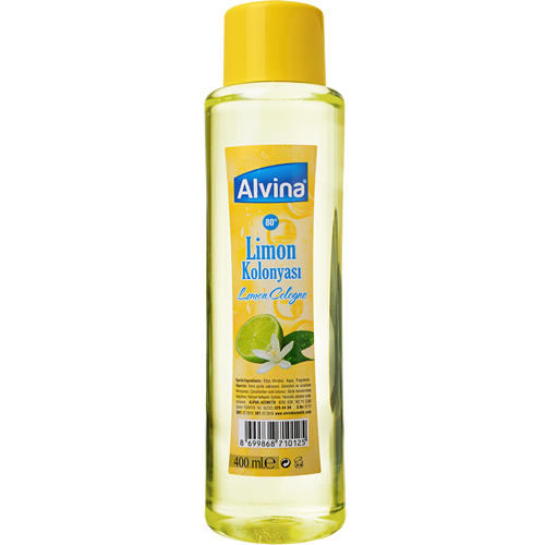Alvina Limon Kolonyası 80 C 400 ml Şişe