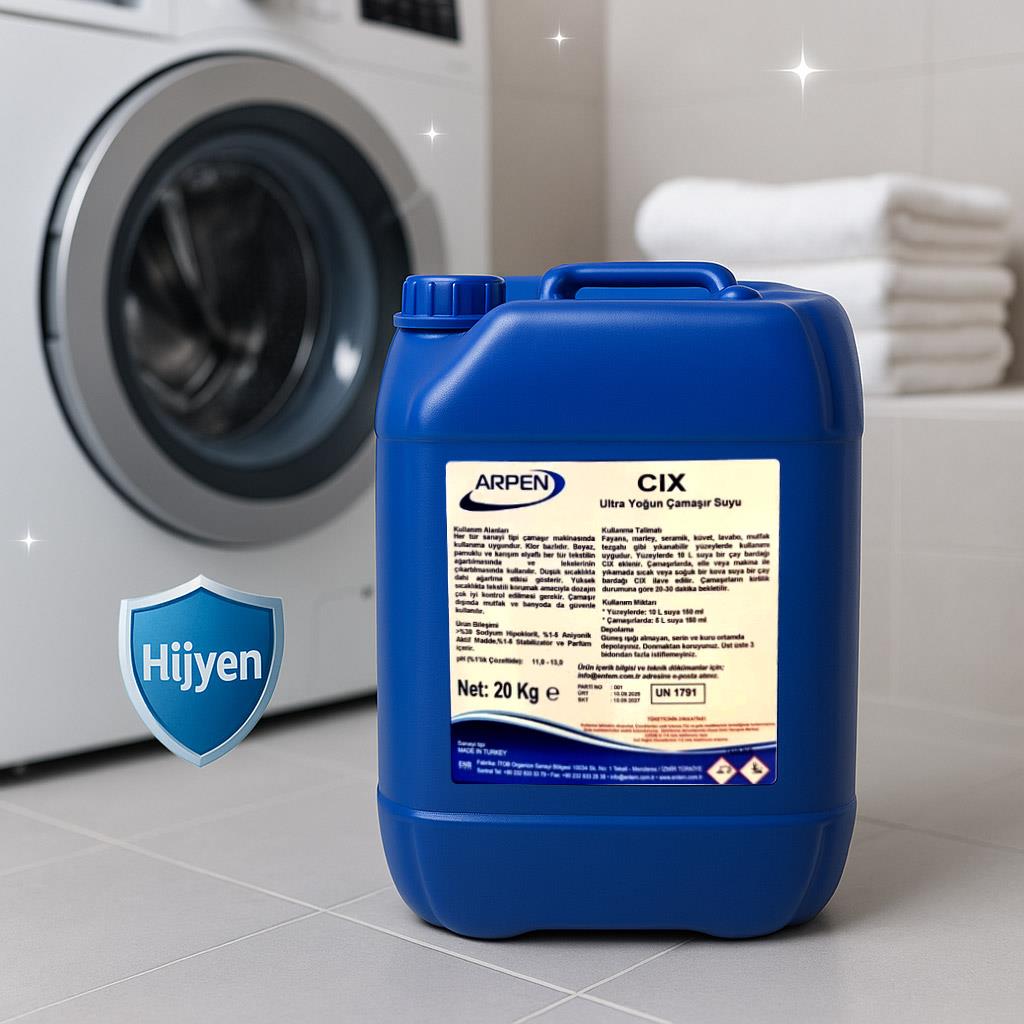 Entem Cix Ultra Yoğun Çamaşır Suyu 20 Lt I Temizlik Kimyasalları I Beyond HijyenBeyond HijyenEntem Cix Ultra Yoğun Çamaşır Suyu 20 Lt
