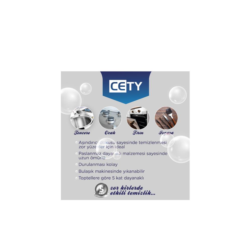 Cety İnox Bulaşık Süngeri 2'li