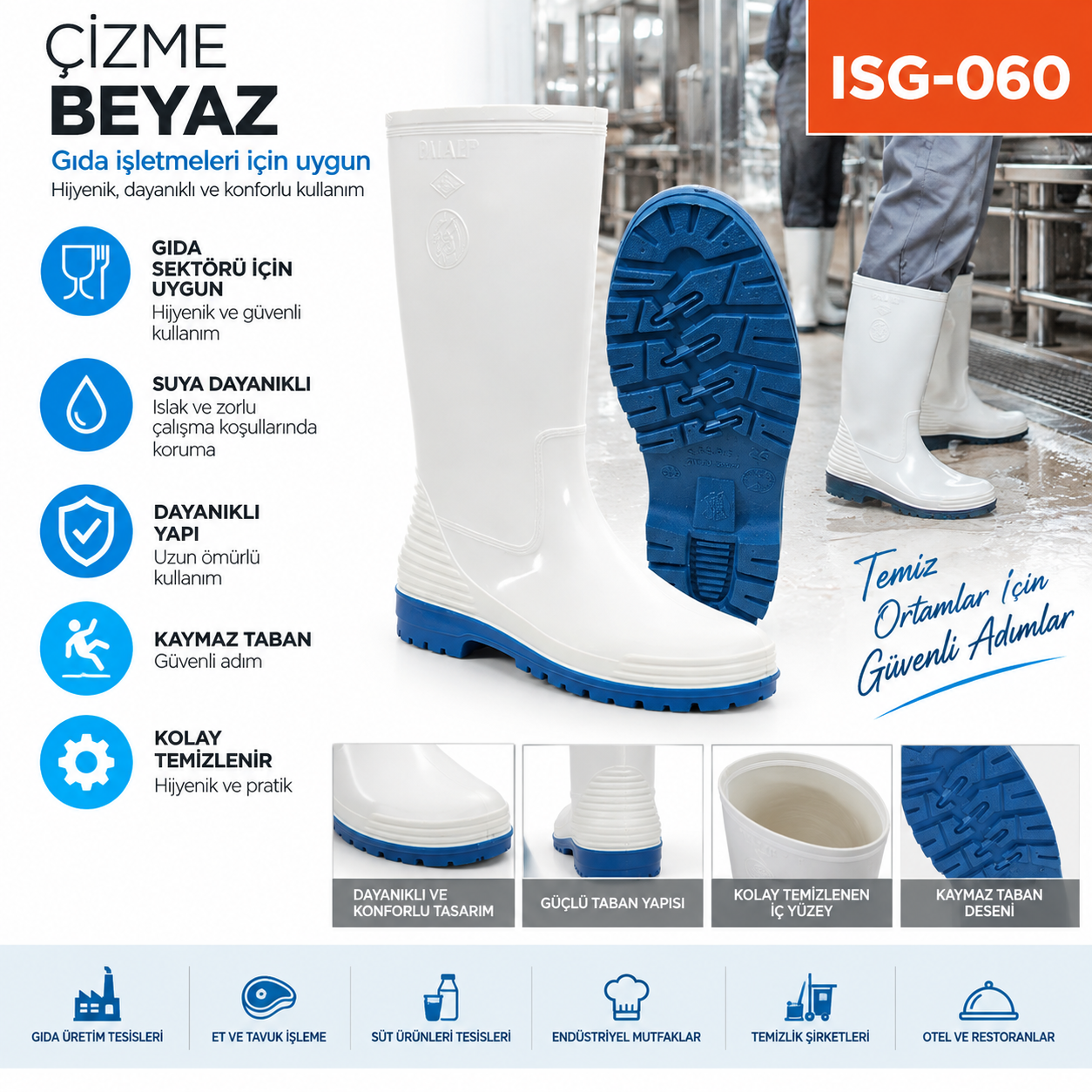 Beyaz İş Çizmesi | Gıda ve Hijyen Çizmesi | Beyond HijyenBeyond HijyenBeyaz İş Çizmesi – Gıda ve Hijyen Alanları İçin