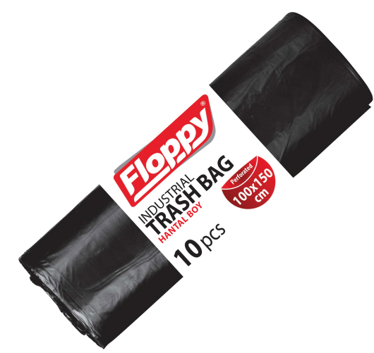 Floppy Hantal Endüstriyel Çöp Poşeti 100*150 - 10 lu Rulo I Çöp Kova &Torba I Beyond HijyenBeyond HijyenFloppy Hantal Endüstriyel Çöp Poşeti 100*150 - 10 lu Rulo