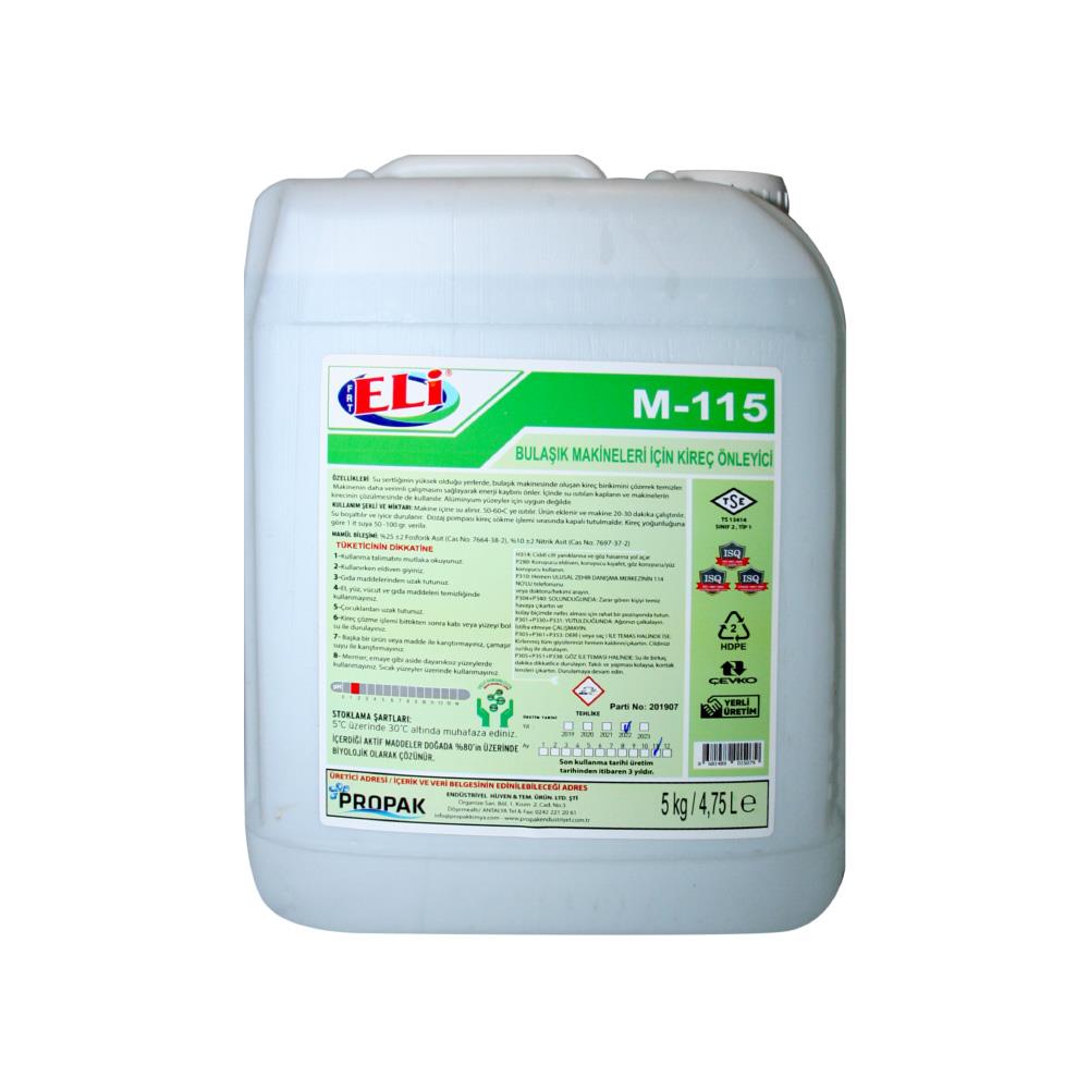 Eli M115 Bulaşık Makineleri Için Kireç Önleyici 5lt