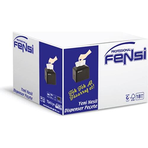 Fensi Modern C/v Katlama Tek Çek Peçete ve Tuvalet Kağıdı 18 Paket x 200 Adet
