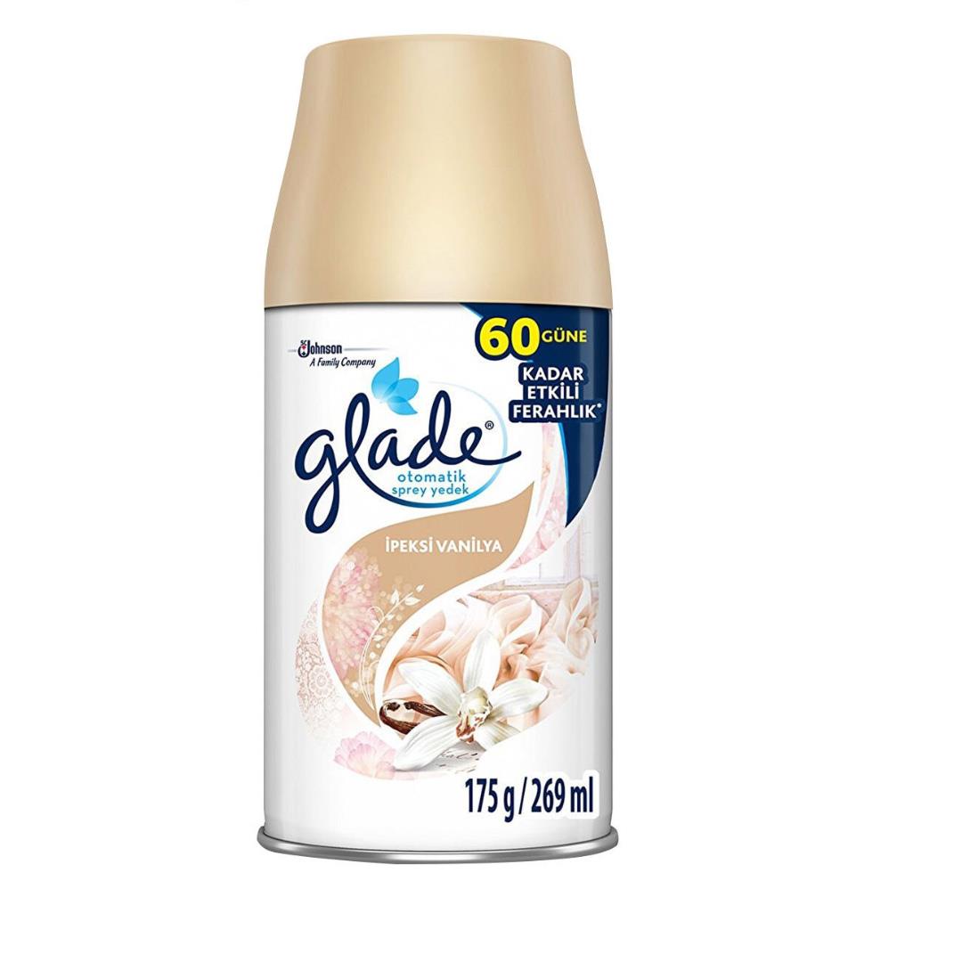 Glade Otomatik Sprey Yedek İpeksi Vanilya 269 Ml Oda Kokusu