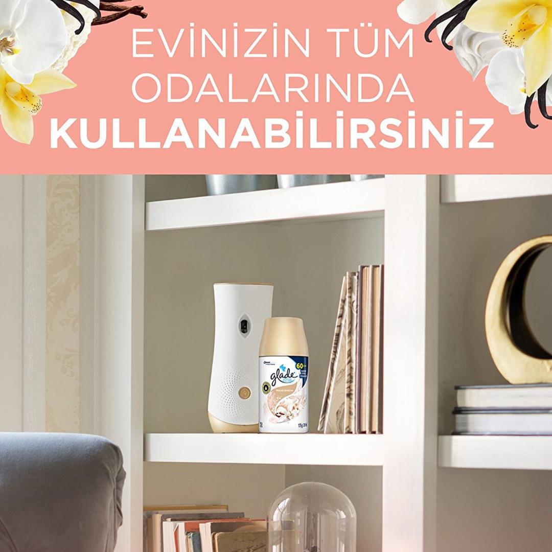 Glade Otomatik Sprey Yedek İpeksi Vanilya 269 Ml Oda Kokusu