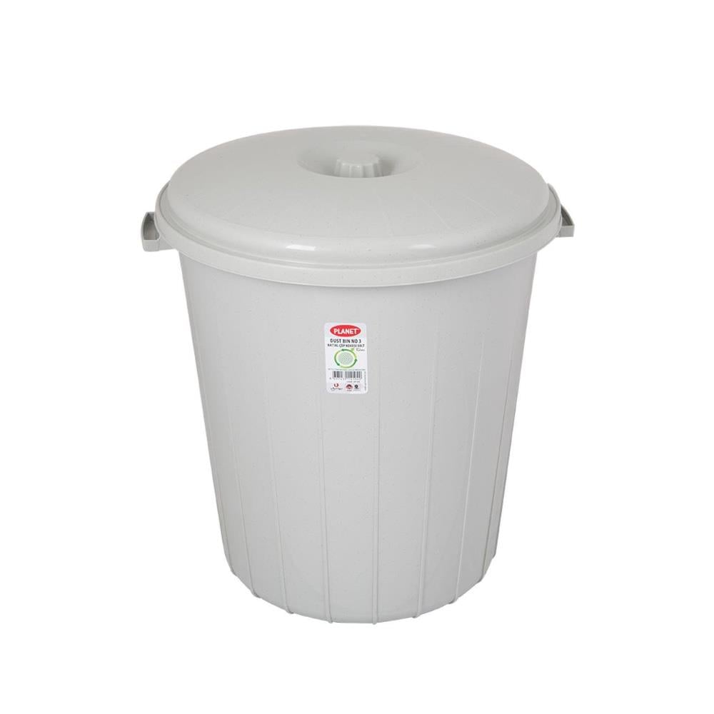 Planet Çöp Kovası Küçük 25 LT No. 1 Gri UP108 | Beyond Hijyen | Kapaklı Çöp KovalarıPlanetPlanet Çöp Kovası Küçük 25 LT No. 1 Gri UP108