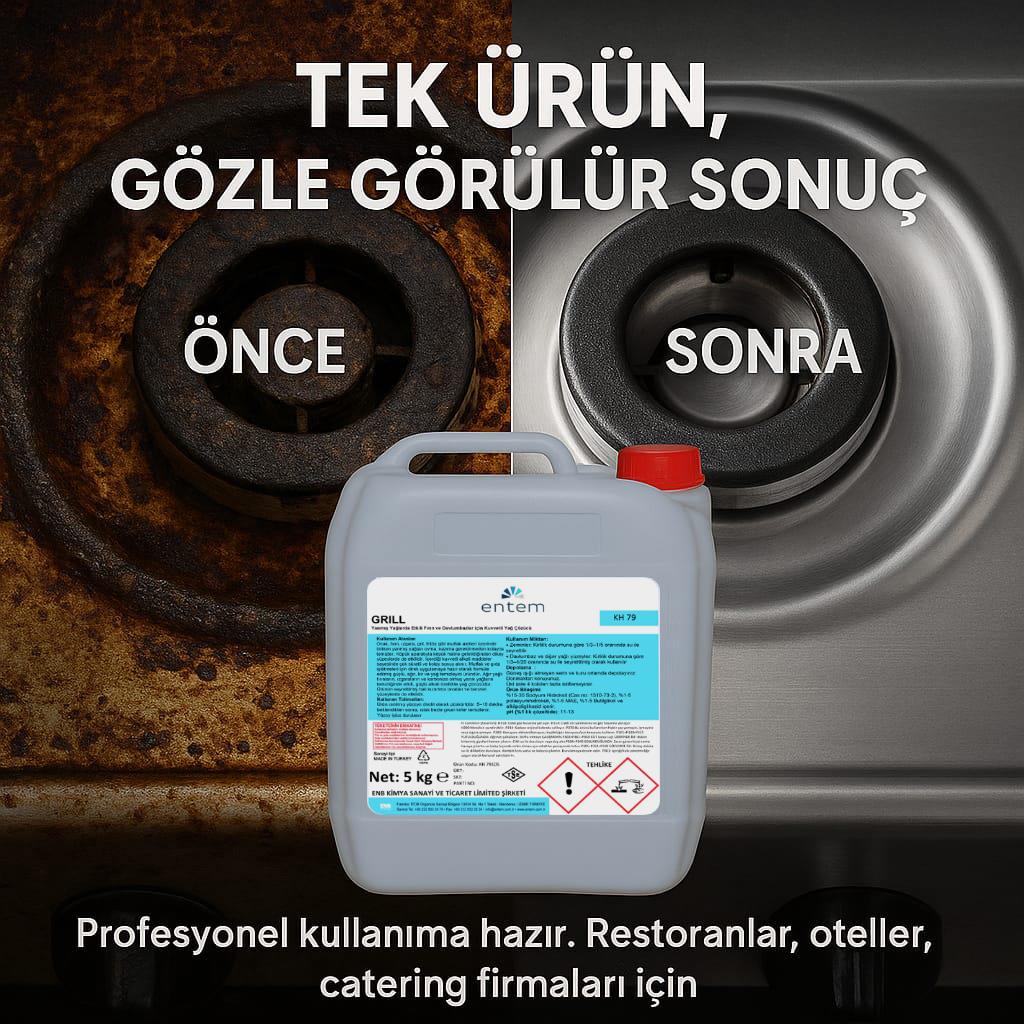 Entem Grill Ağır Yağ Çözücü Fırın Temizleme Spreyi 5 Lt I Temizlik Kimyasalları I Beyond HijyenBeyond HijyenEntem Grill Ağır Yağ Çözücü Fırın Temizleme 5 Lt