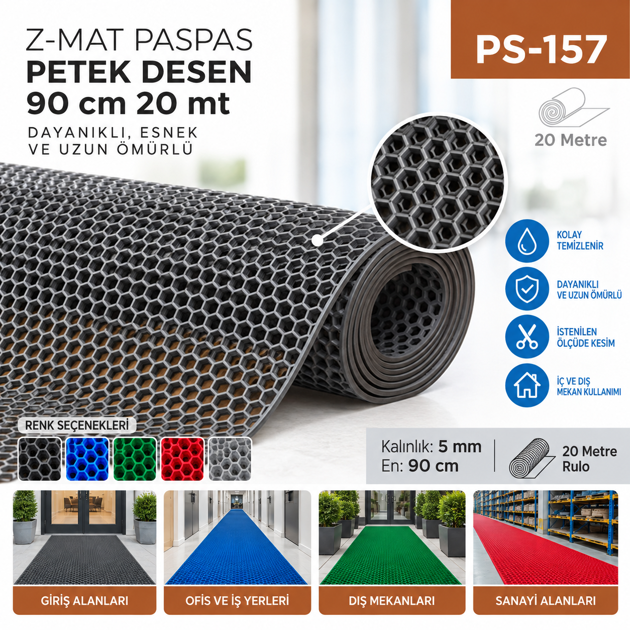 Petek-Mat Paspas 90 cm (20 mt) | Beyond HijyenBeyond HijyenPetek-Mat Paspas 90 cm (20 mt)
