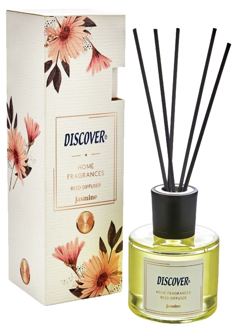 Bambu Çubuklu Oda Kokusu Jasmine 125 ml | Yasemin Kokulu Reed Diffuser | Temizlik Kimyasalları I Koku ve Koku MakinesiDiscoverDiscover Bambu Çubuklu Oda Kokusu Jasmine