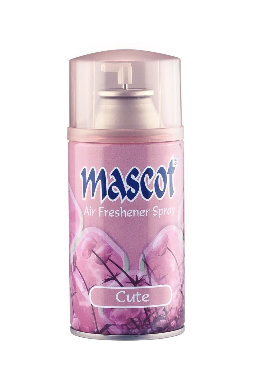 Mascot Otomatik Sprey Püskürtücü Spreyi Cute  320 ml | Cute Ortam Kokusu I Temizlik Kimyasalları I Koku ve Koku MakinesiDiscoverMascot Otomatik Sprey Püskürtücü Spreyi Cute 320 ML