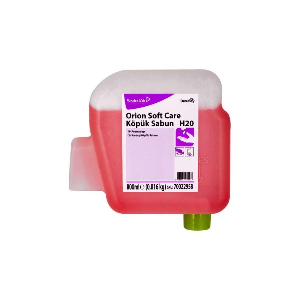 Diversey Orion Softcare H20 Köpük Sabun Kartuş 800 ML | Beyond Hijyen | Temizlik Kimyasalları | Köpük SabunlarDiverseyDiversey Orion Softcare H20 Köpük Sabun Kartuş 800 ML