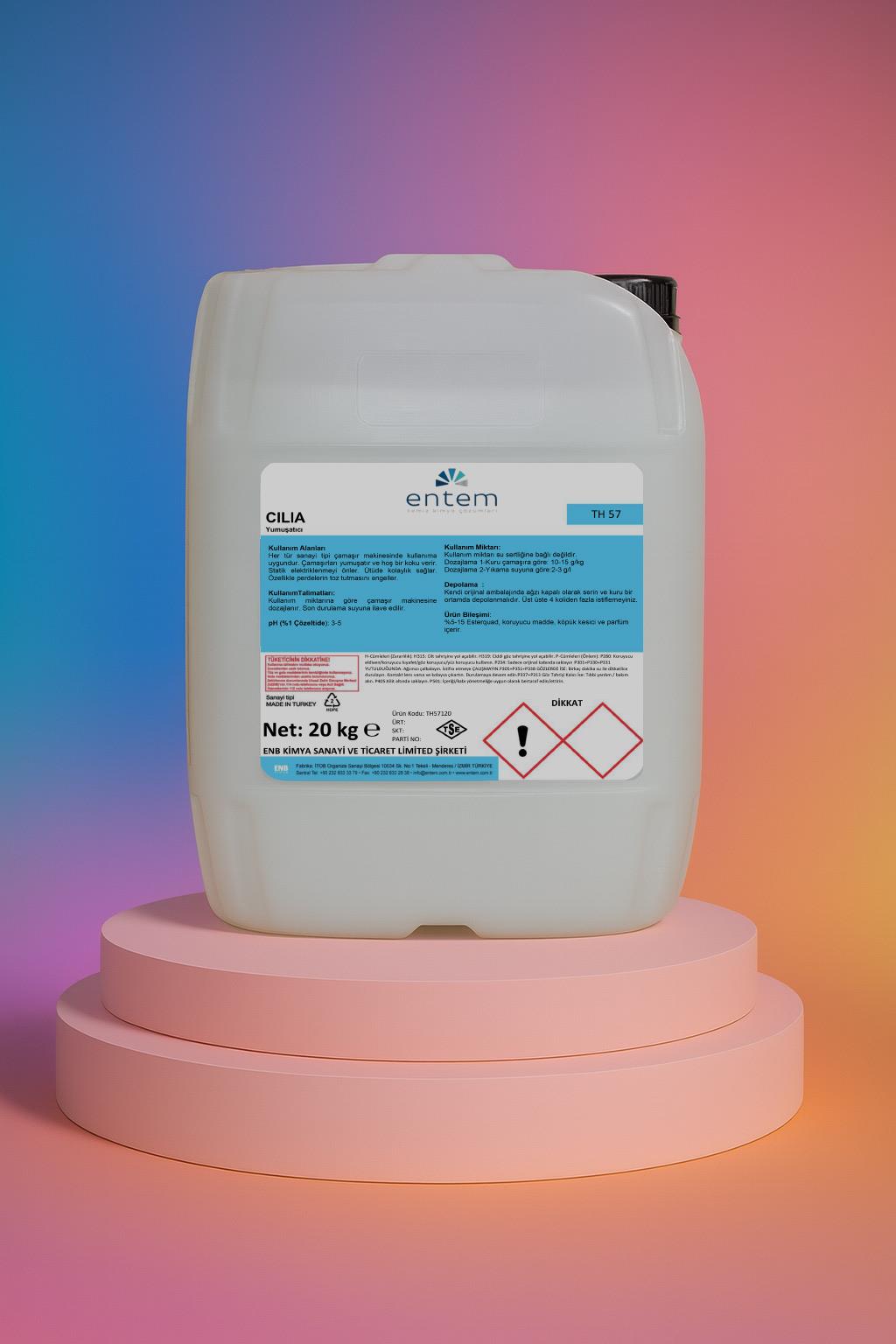Entem CILIA Ekonomik Sanayi Tipi Çamaşır Yumuşatıcı 20 Kg – Hoş Kokulu ve Statik Önleyici | Beyond Hijyen | Temizlik Kimyasalları | Laundry DeterjanlarıEntemEntem CILIA EKO Sanayi Tipi Çamaşır Yumuşatıcı 20 Kg – Hoş Kokulu ve Statik Önleyici