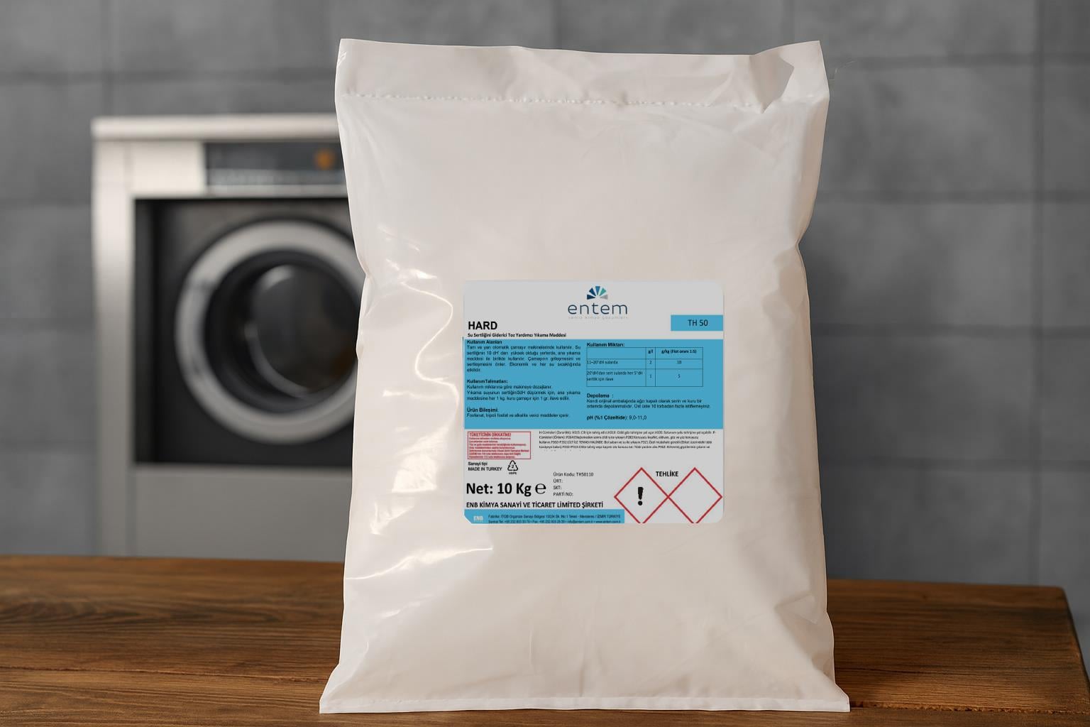 Entem Hard Kireç Bağlama Ajanı 10 Kg | Beyond Hijyen | Temizlik Kimyasalları | Laundry DeterjanlarıEntemEntem Hard Kireç Bağlama Ajanı 10 Kg