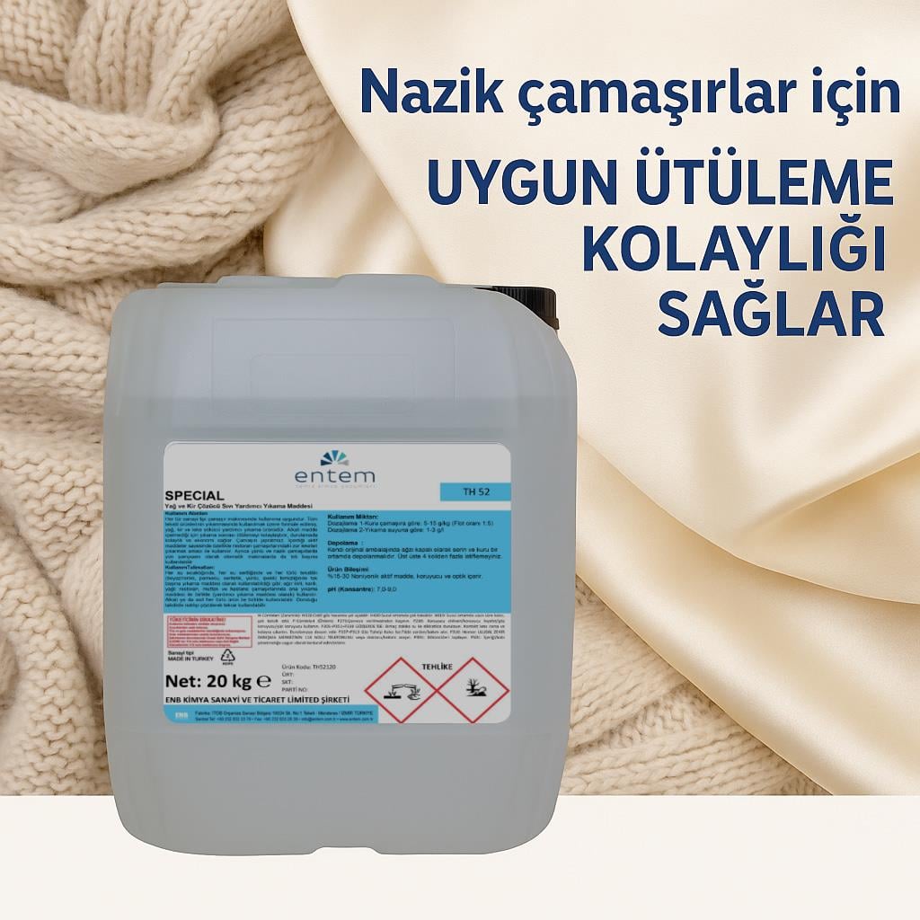 Entem Remover Aktif Oksijen Bazlı Sıvı Leke Sökücü 20 LT | Beyond Hijyen | Temizlik Kimyasalları | Laundry DeterjanlarıEntemEntem Special Yağ ve Kir Çözücü Sıvı Yardımcı Çamaşır Yıkama Maddesi 20 Lt