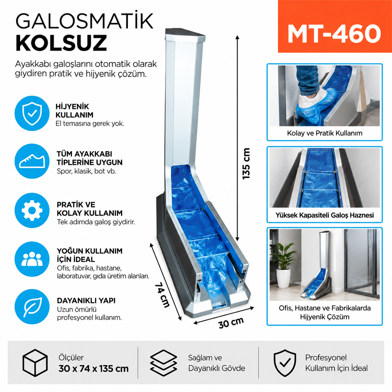 Galoşmatik Kolsuz (7526) | Beyond HijyenBeyond HijyenGaloşmatik Kolsuz (7526)