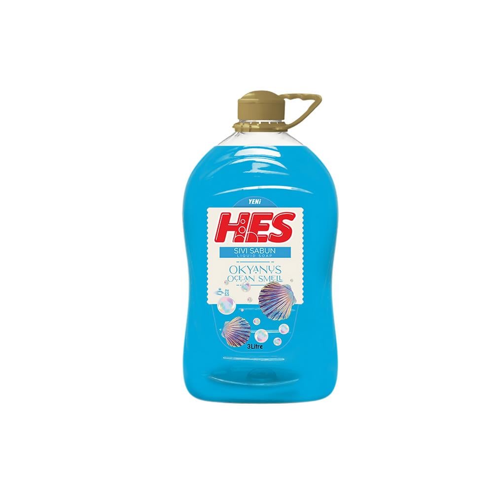 Hes Sıvı El Sabunu Okyanus 3000 ml | Beyond Hijyen | Temizlik Kimyasalları | Sıvı SabunlarHesHes Sıvı El Sabunu Okyanus 3000 ml