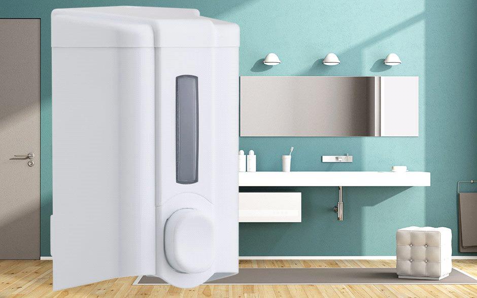 Sıvı Sabun Dispenseri 500 ml (Beyaz)