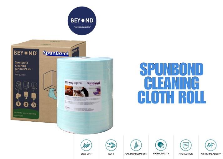 Beyond Spunforce Horeca / Profesyonel Temizlik Bezleri 400 Yaprak Turkuaz RuloBeyond HijyenSpunforce Horeca / Profesyonel Temizlik Bezleri 400 Yaprak Turkuaz Rulo
