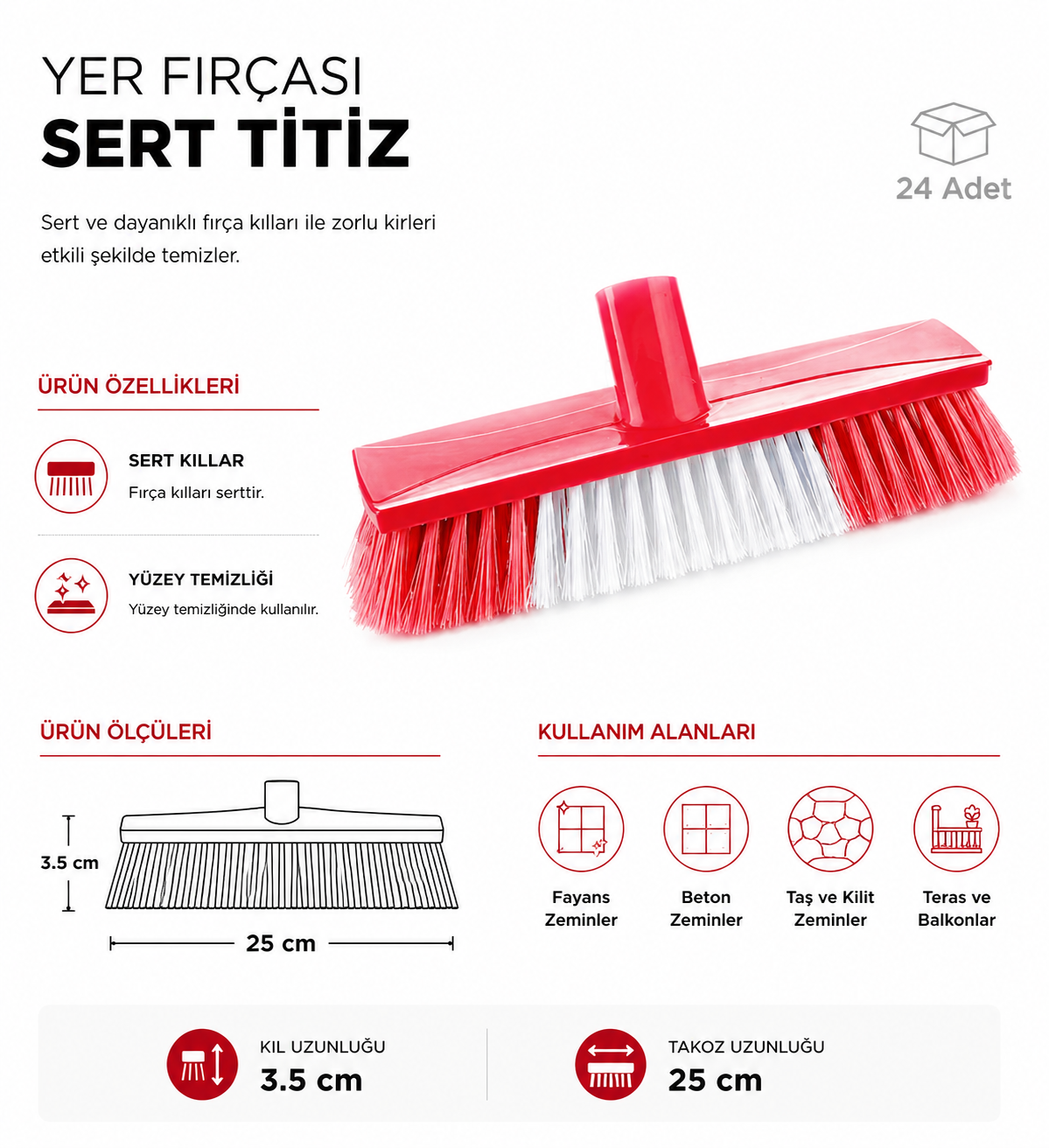 Yer Fırçası Sert Ti̇ti̇z (TP 503) | Beyond HijyenBeyond HijyenYer Fırçası Sert Ti̇ti̇z (TP 503)