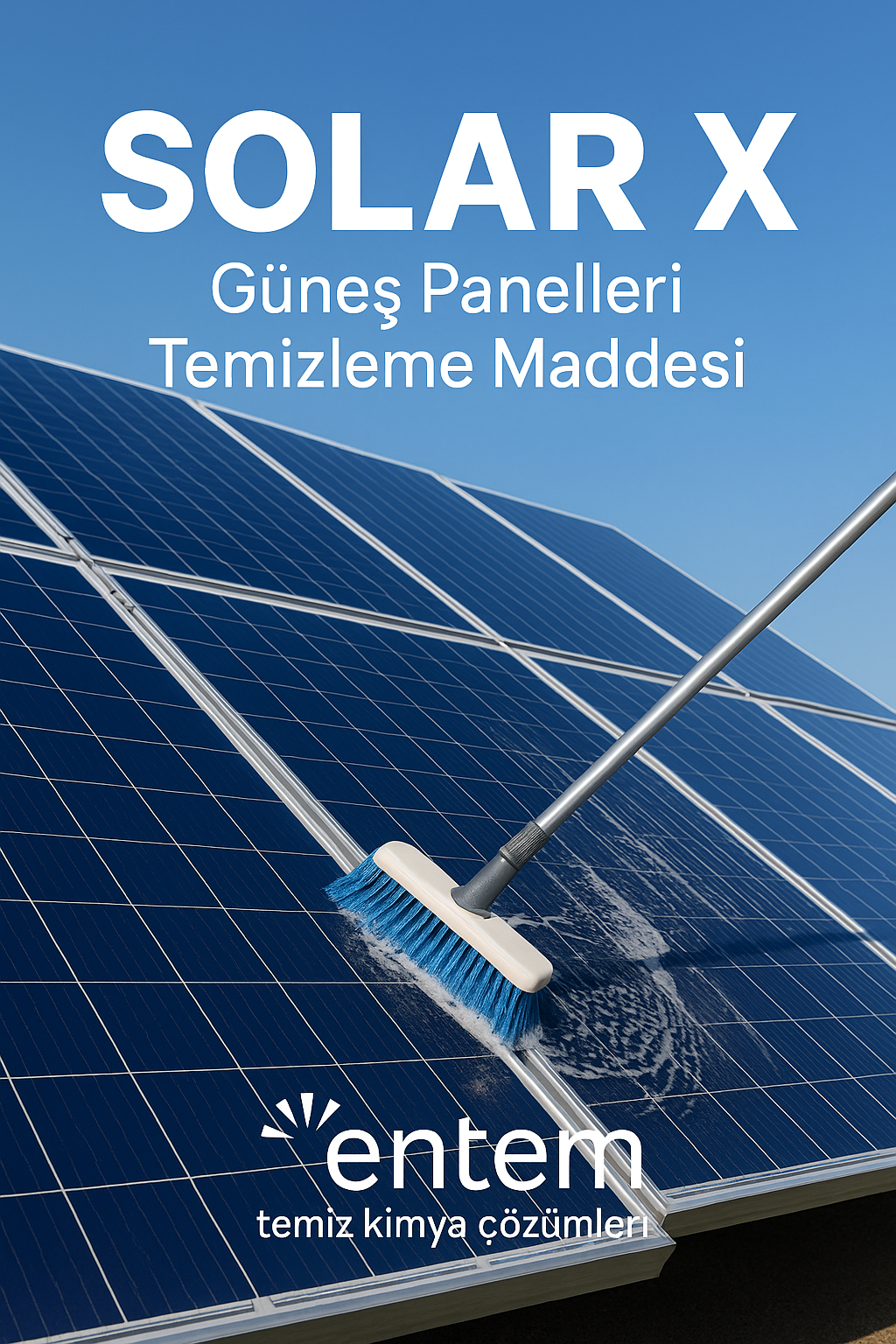 SOLAR X – Güneş Paneli Temizleme Solüsyonu | Leke ve Kireç Bırakmayan Temizlik Çözümü I Temizlik Kimyasalları I Beyond HijyenEntemSOLAR X – Güneş Paneli Temizleme Solüsyonu 5 lt