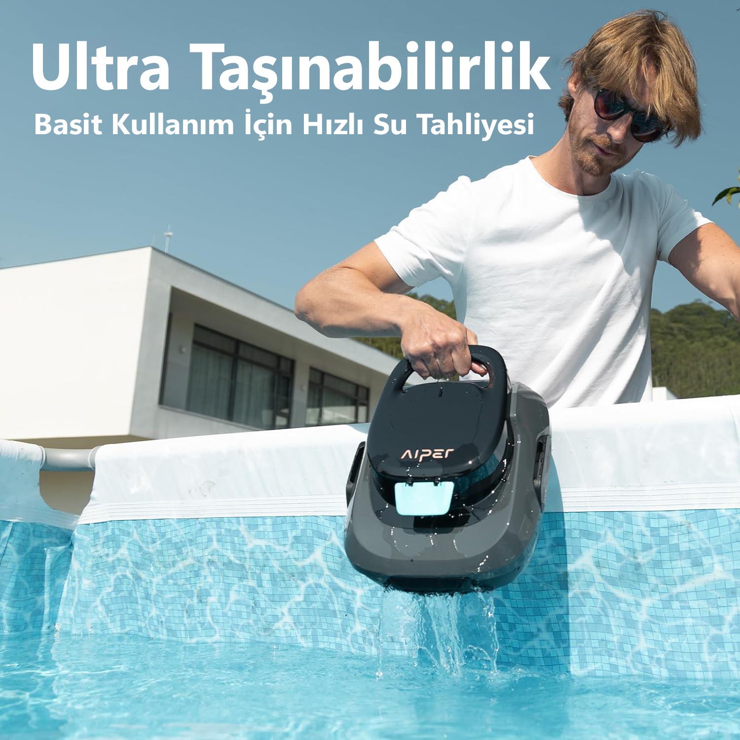 Aiper Scuba 800 Kablosuz Havuz Temizleme Robotu