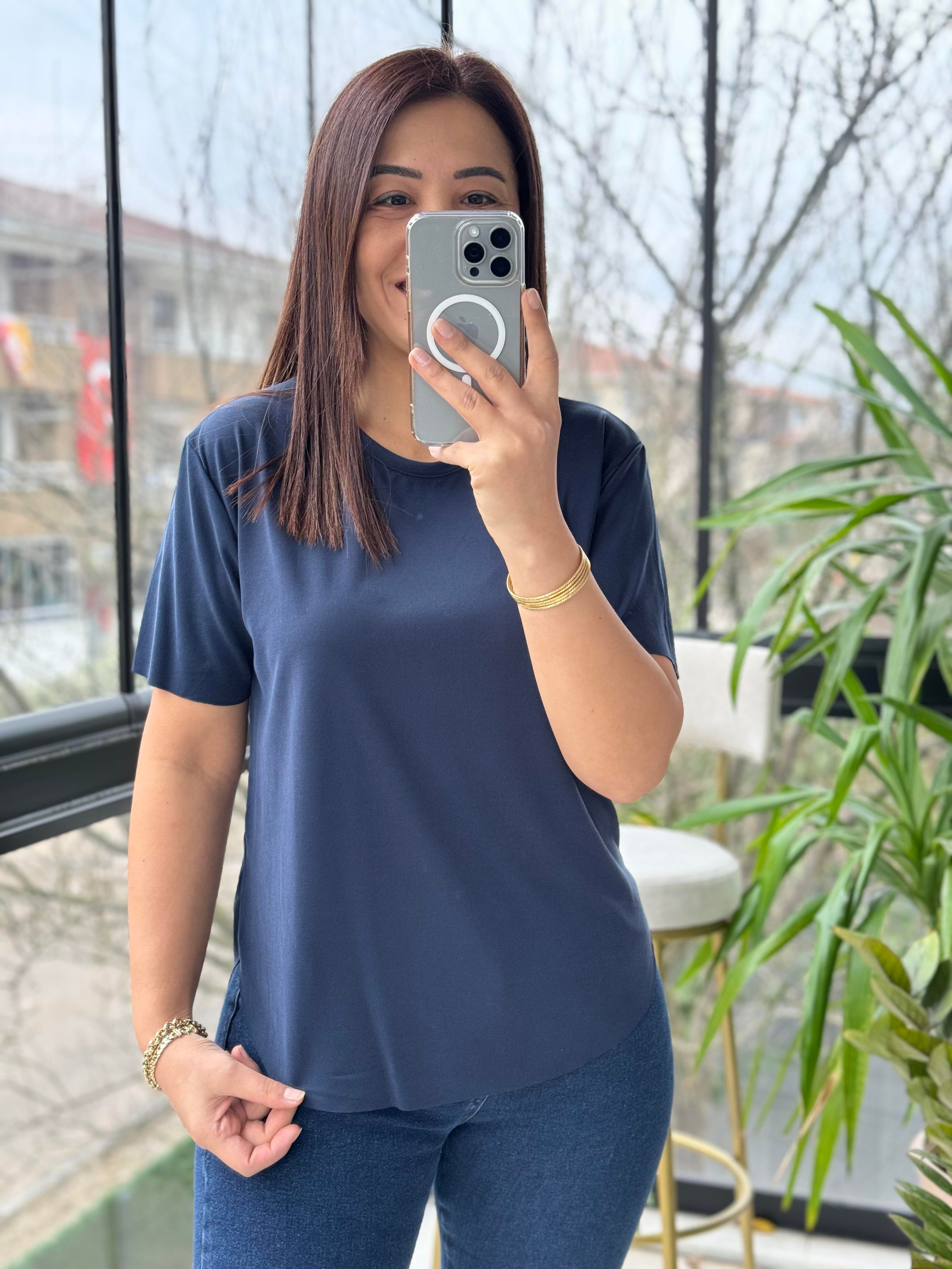  Oysho Tişört Lacivert