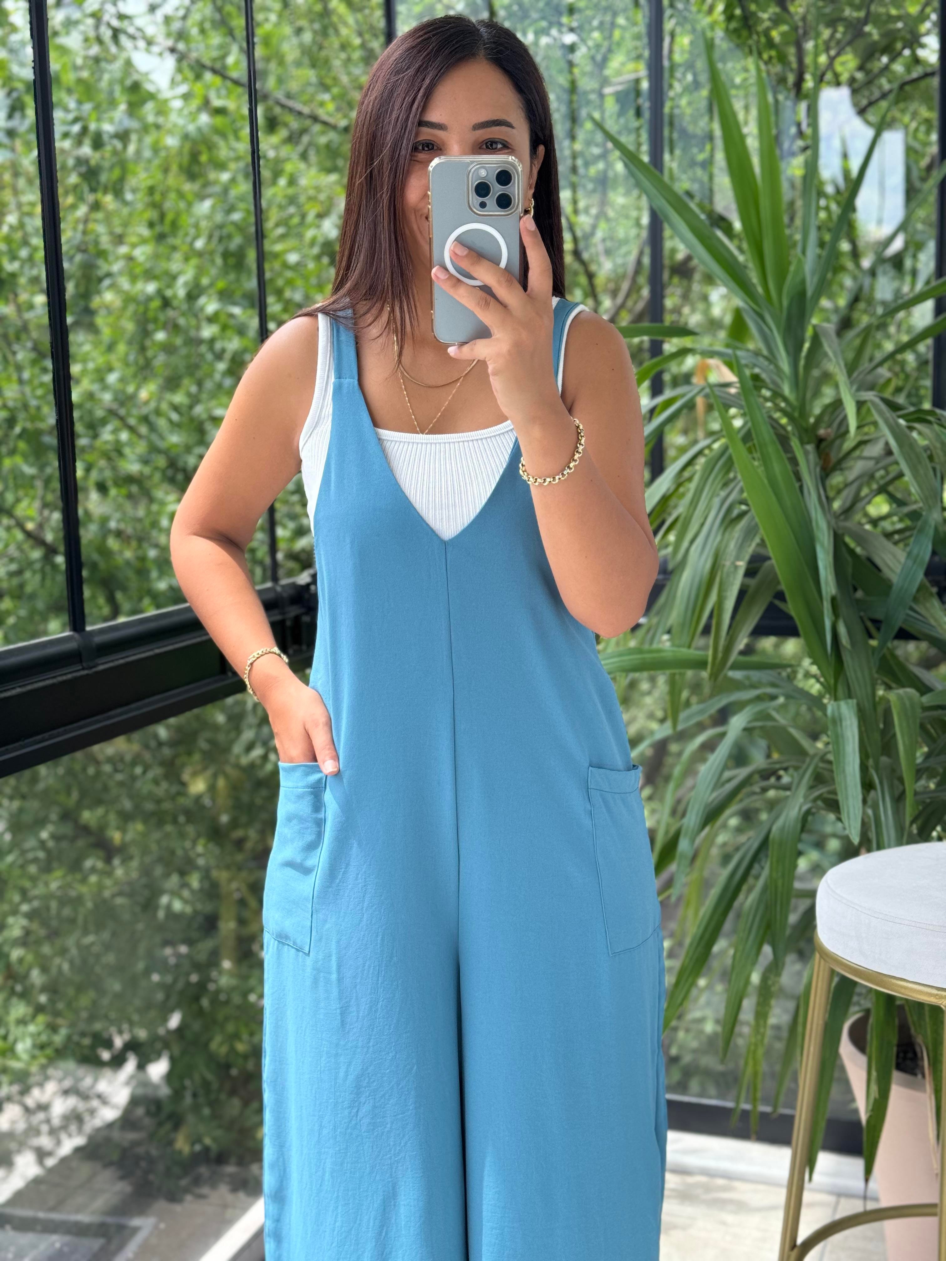 Aerobin Kumaş Tulum Petrol