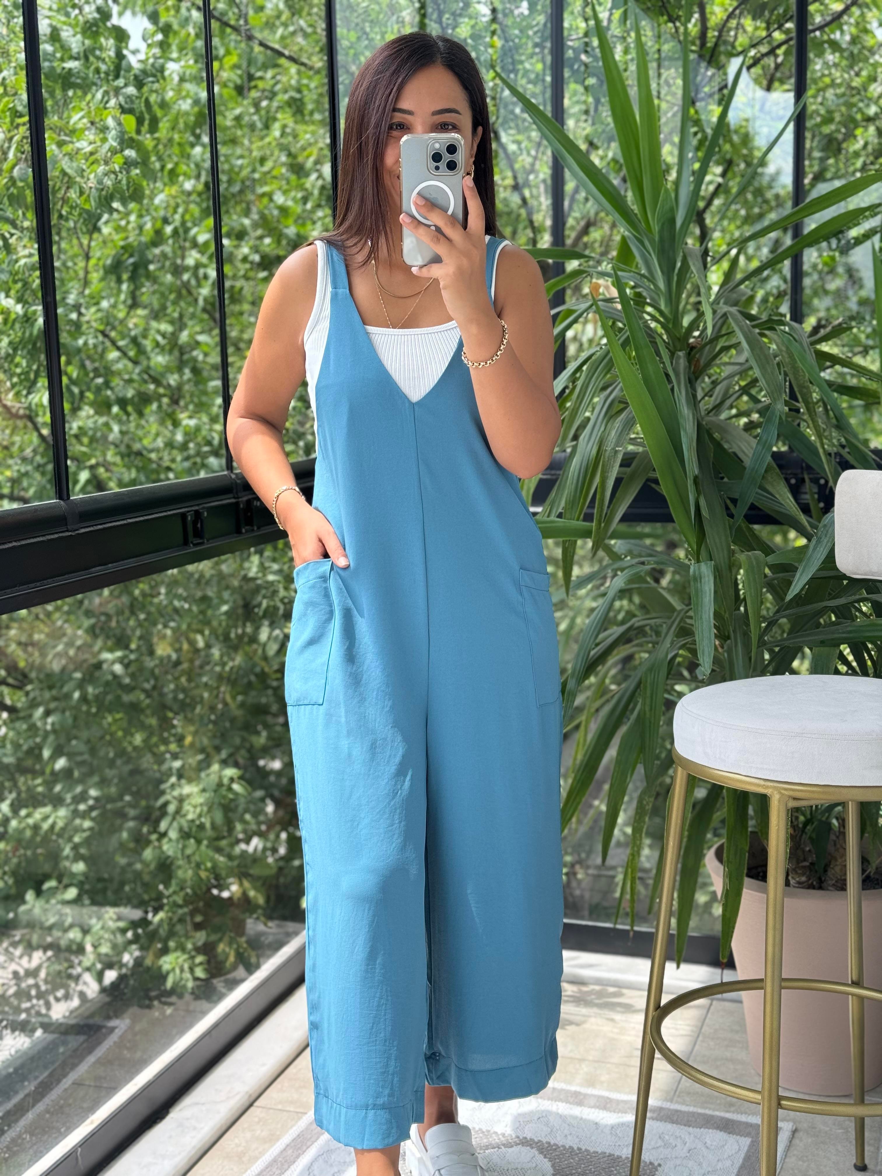 Aerobin Kumaş Tulum Petrol