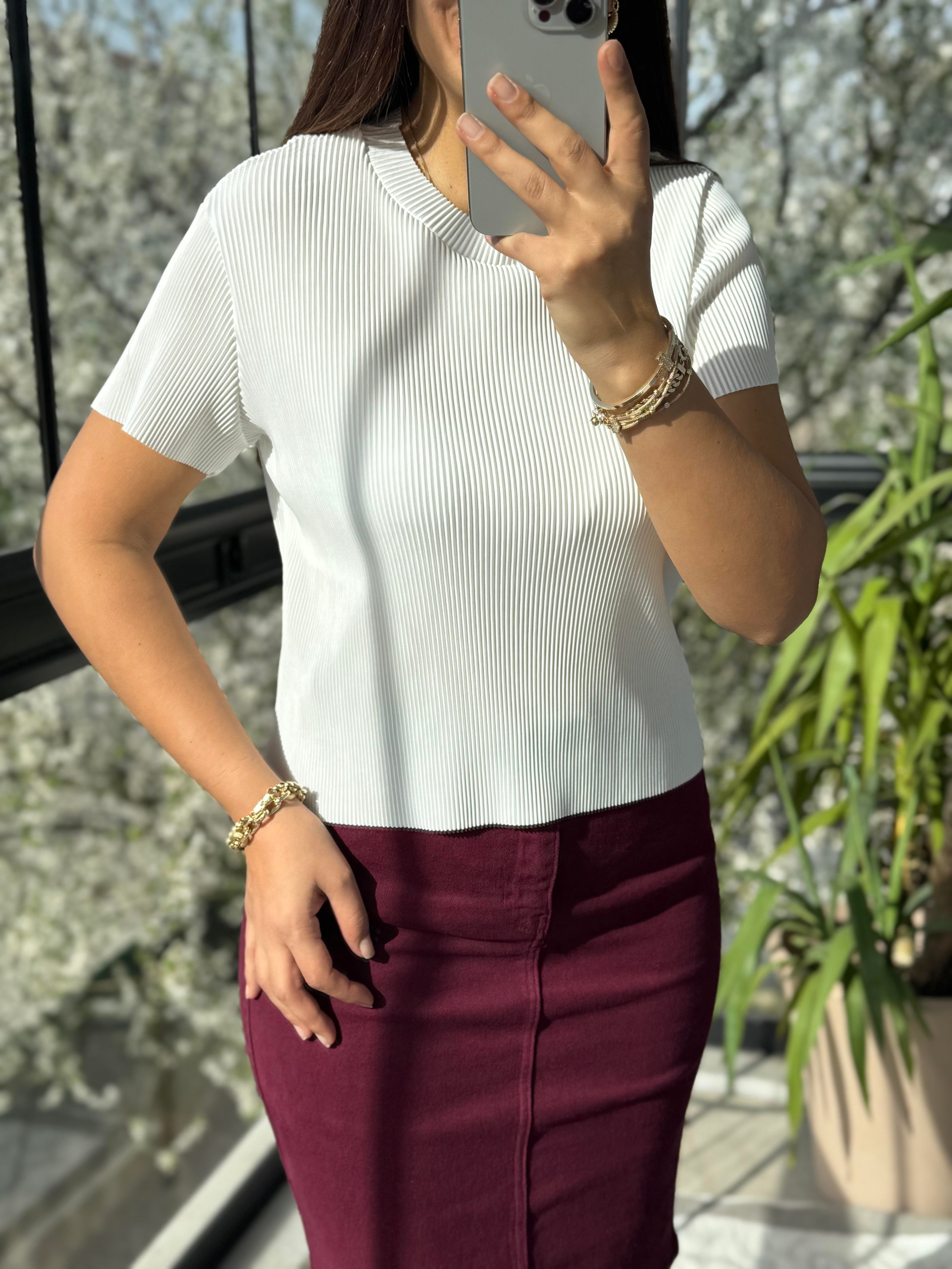 Body Tişört Beyaz11