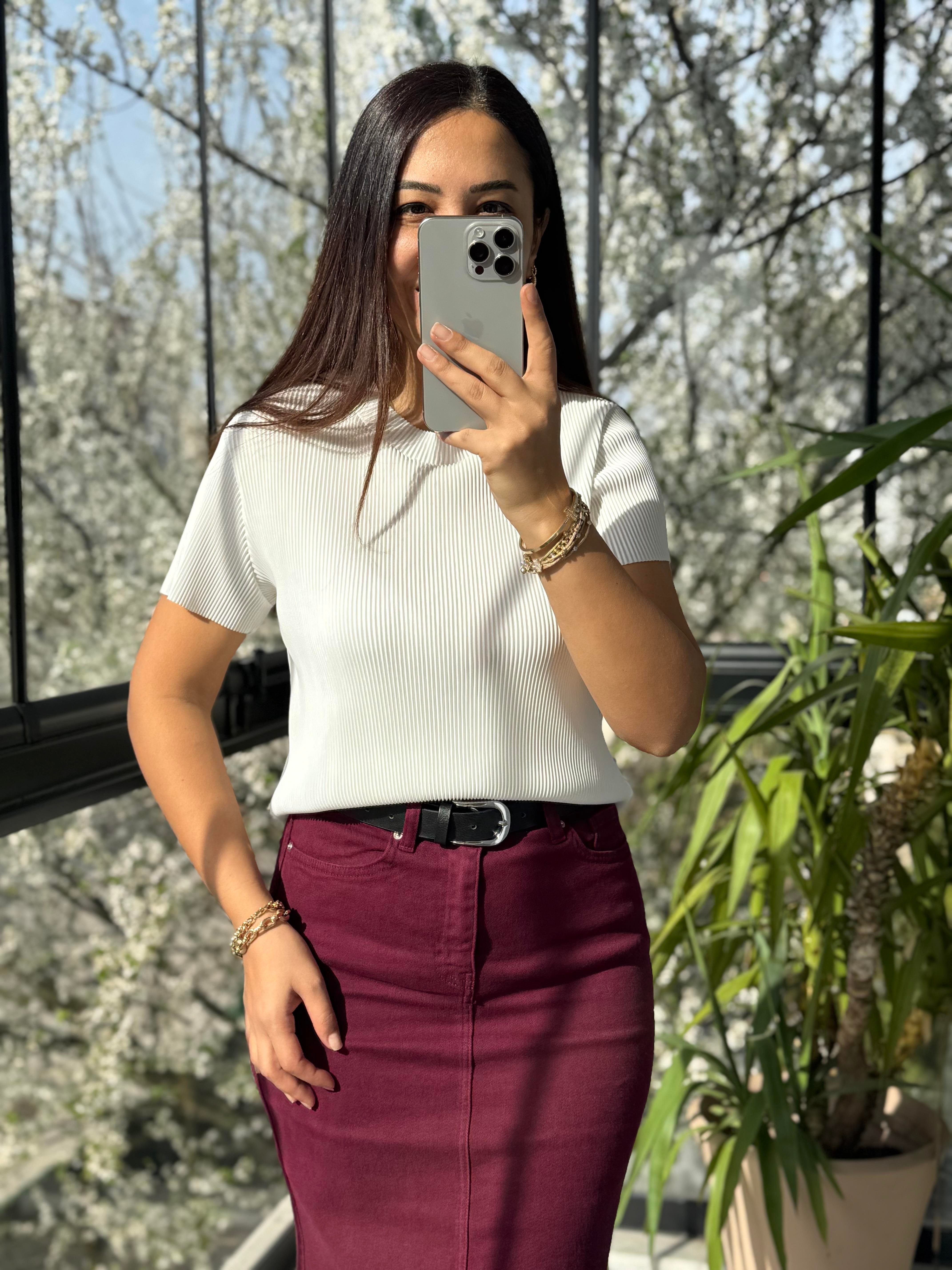 Body Tişört Beyaz11