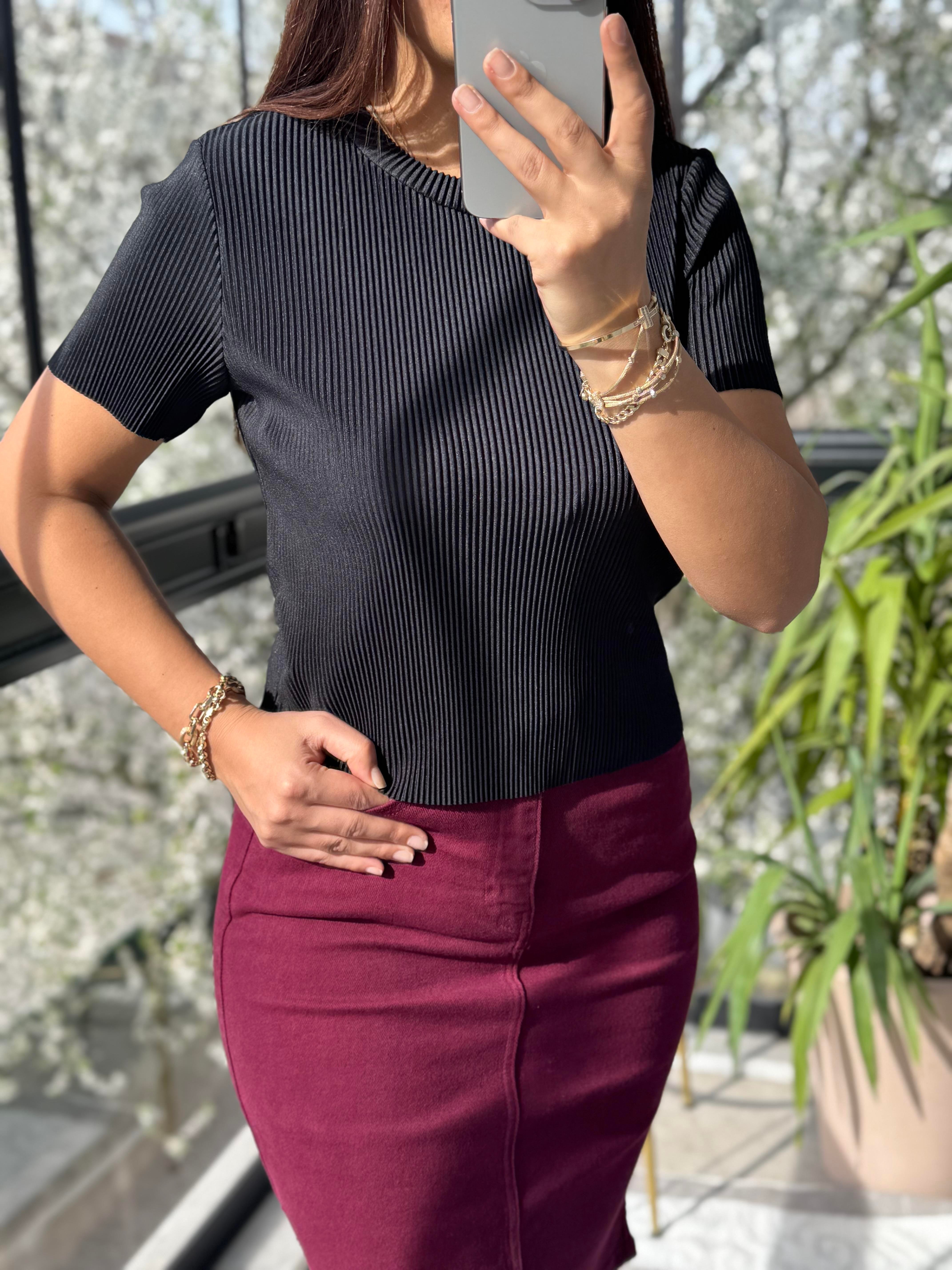 Body Tişört Siyah1