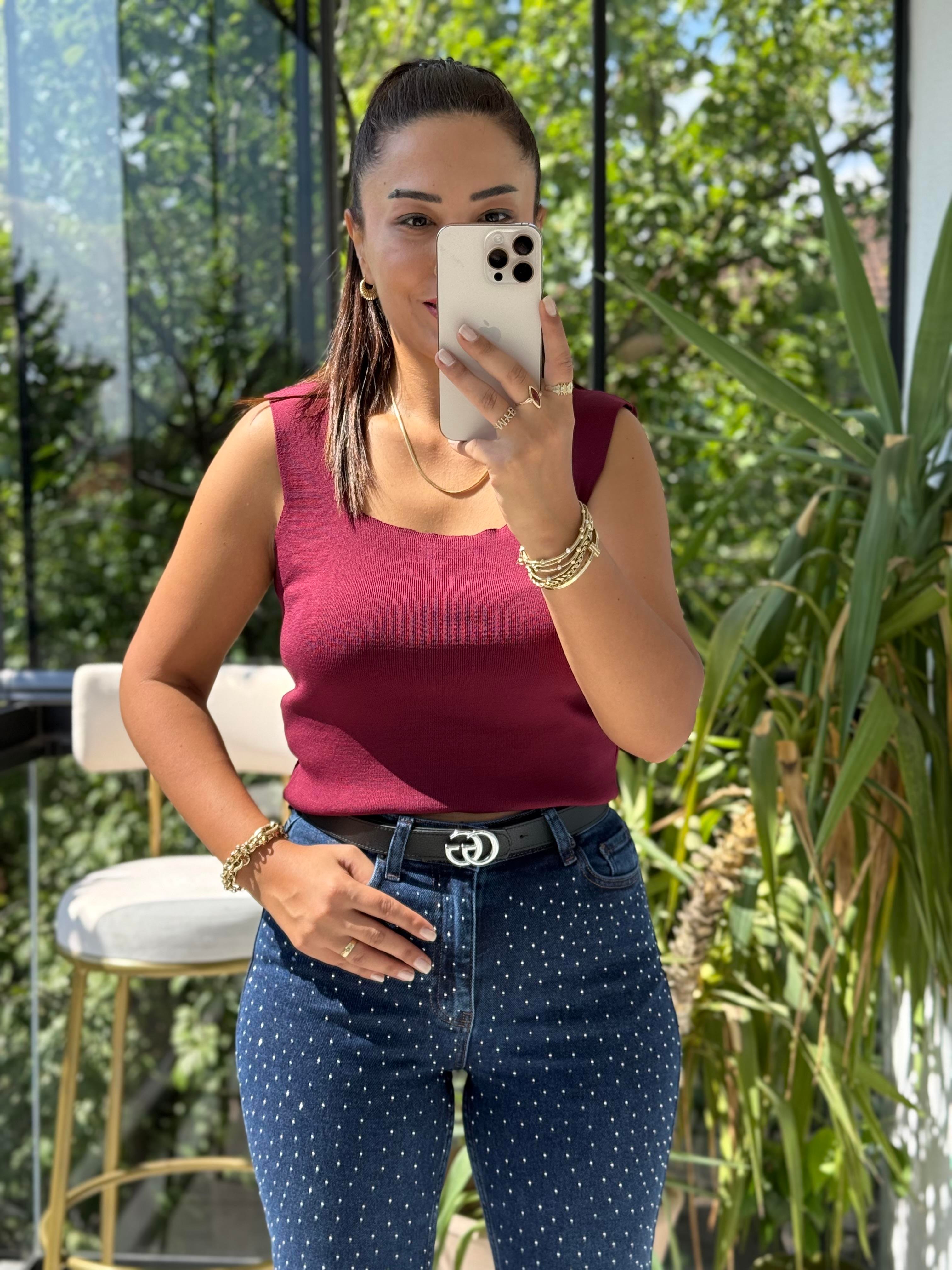 Kare Yaka Atlet Bordo