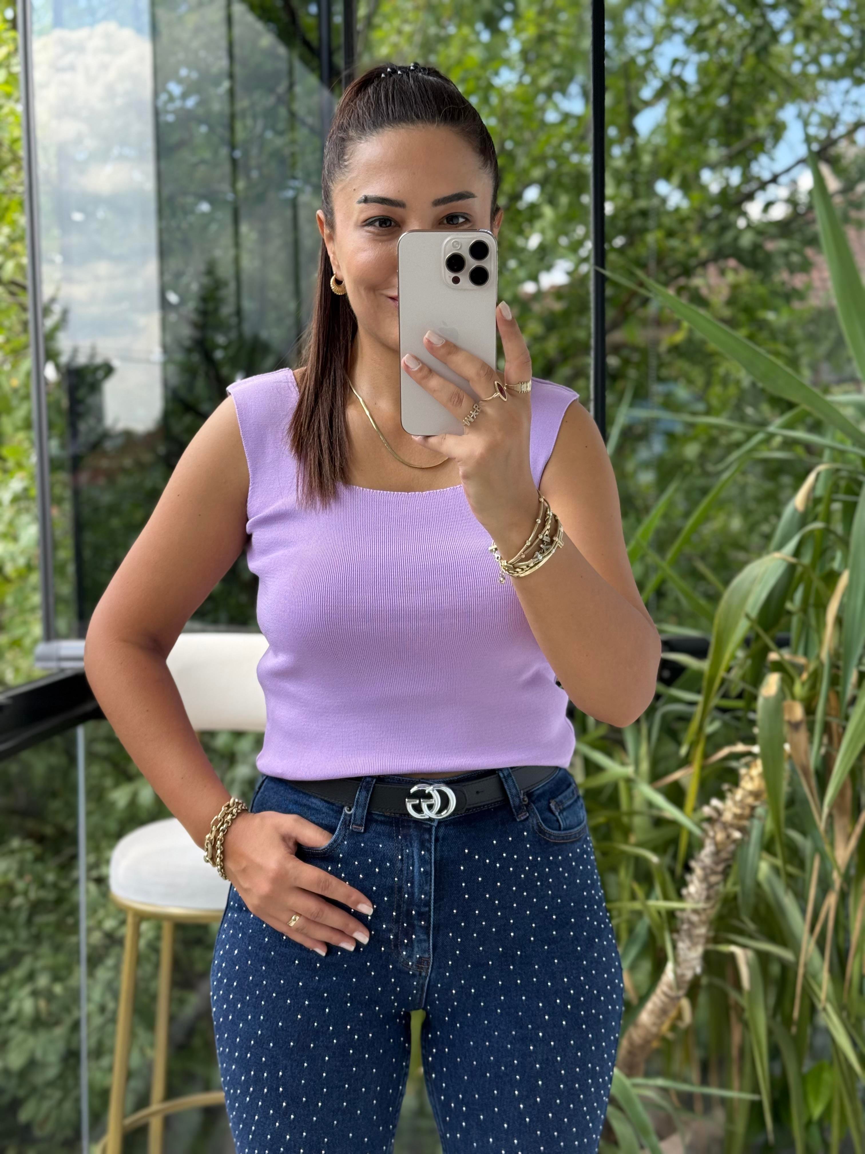 Kare Yaka Atlet Lila