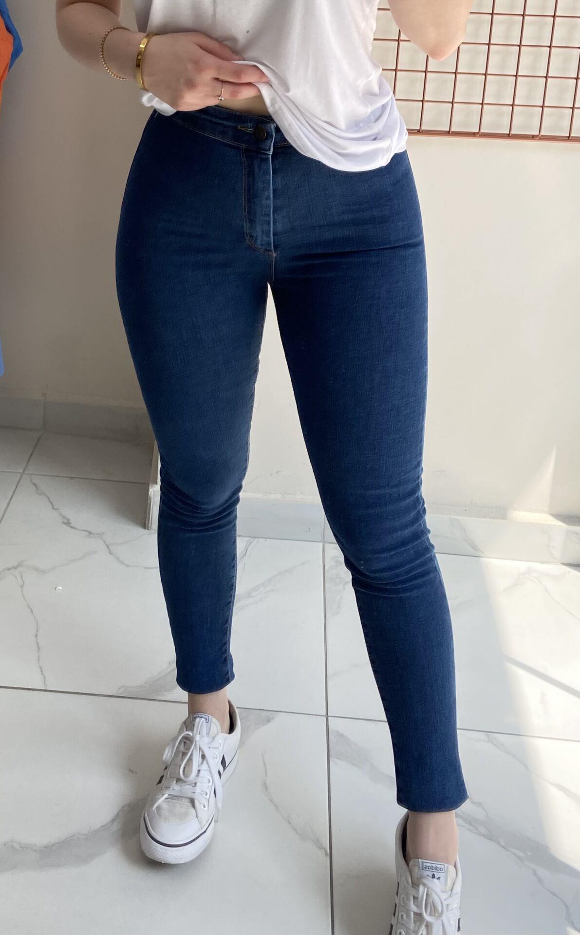 Lacivert Cepsiz Jean