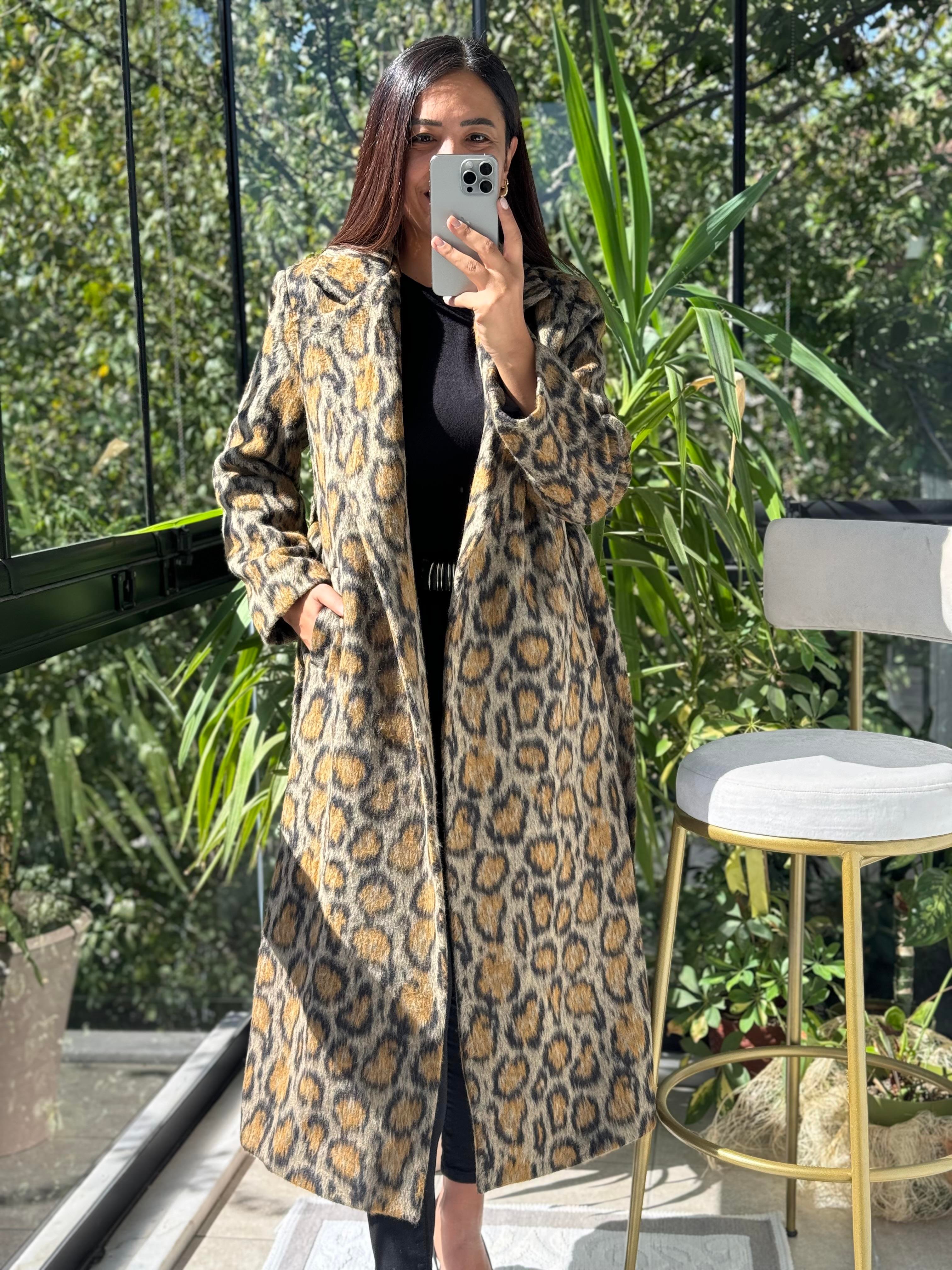 Leopar Salaş Kaban Siyah