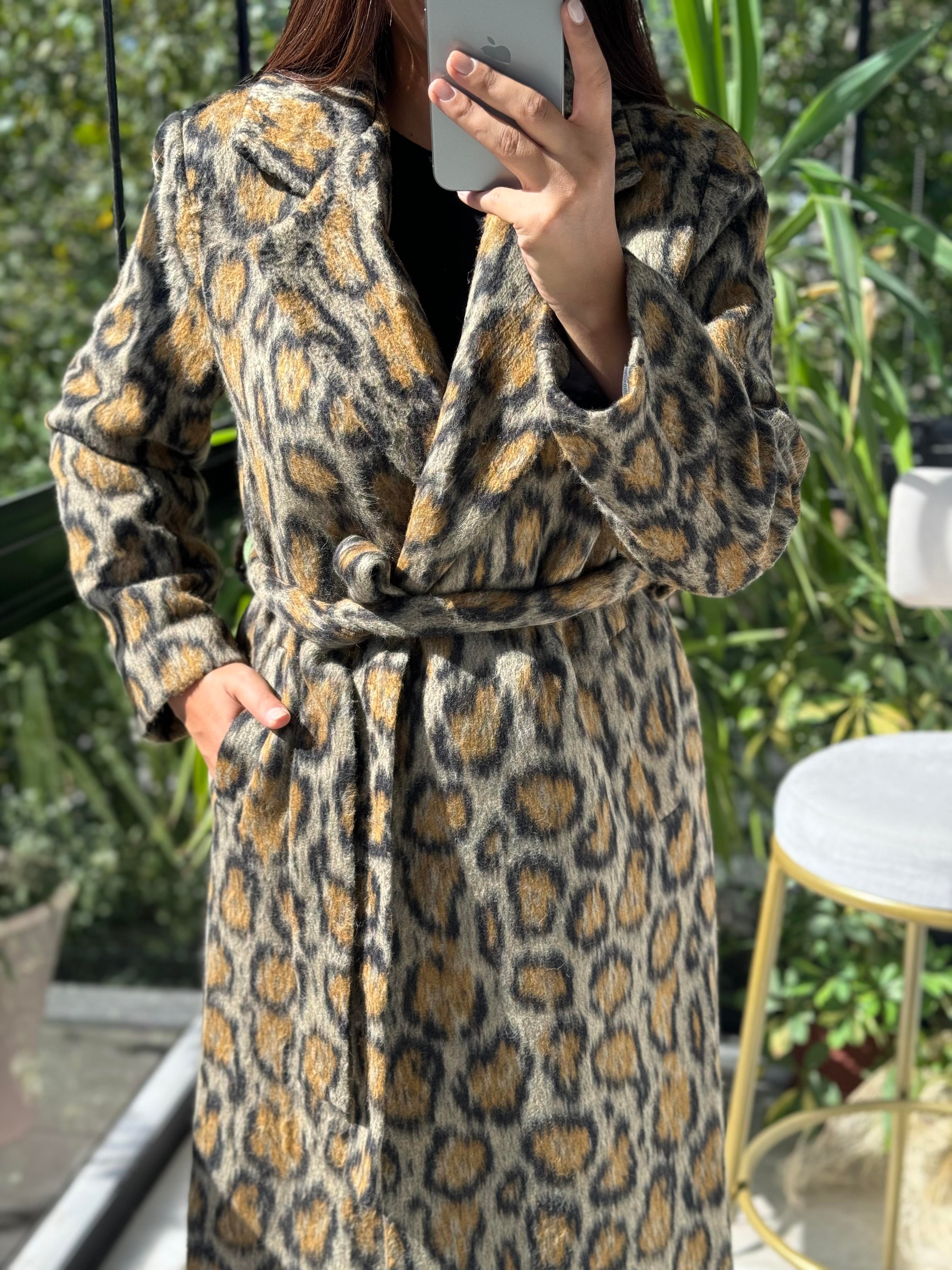 Leopar Salaş Kaban Siyah