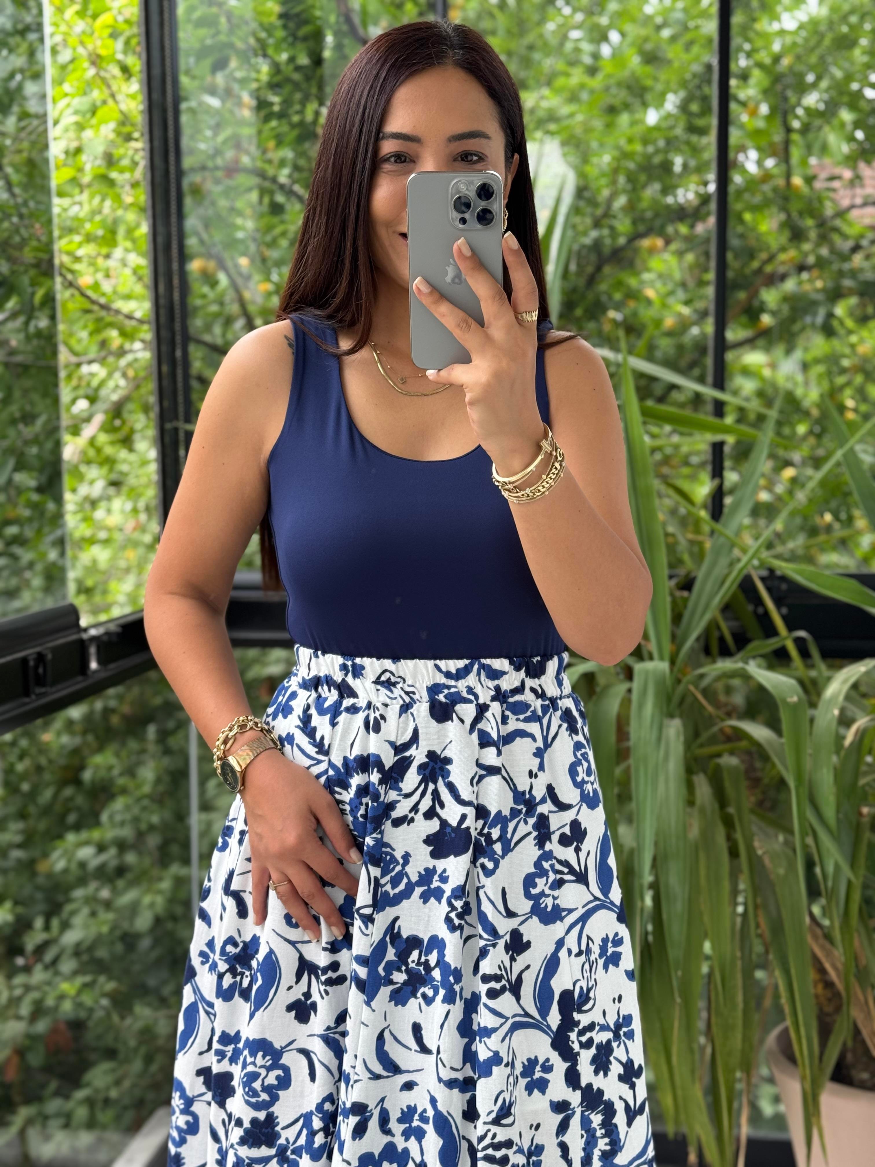 Midiboy Keten Etek Mavi